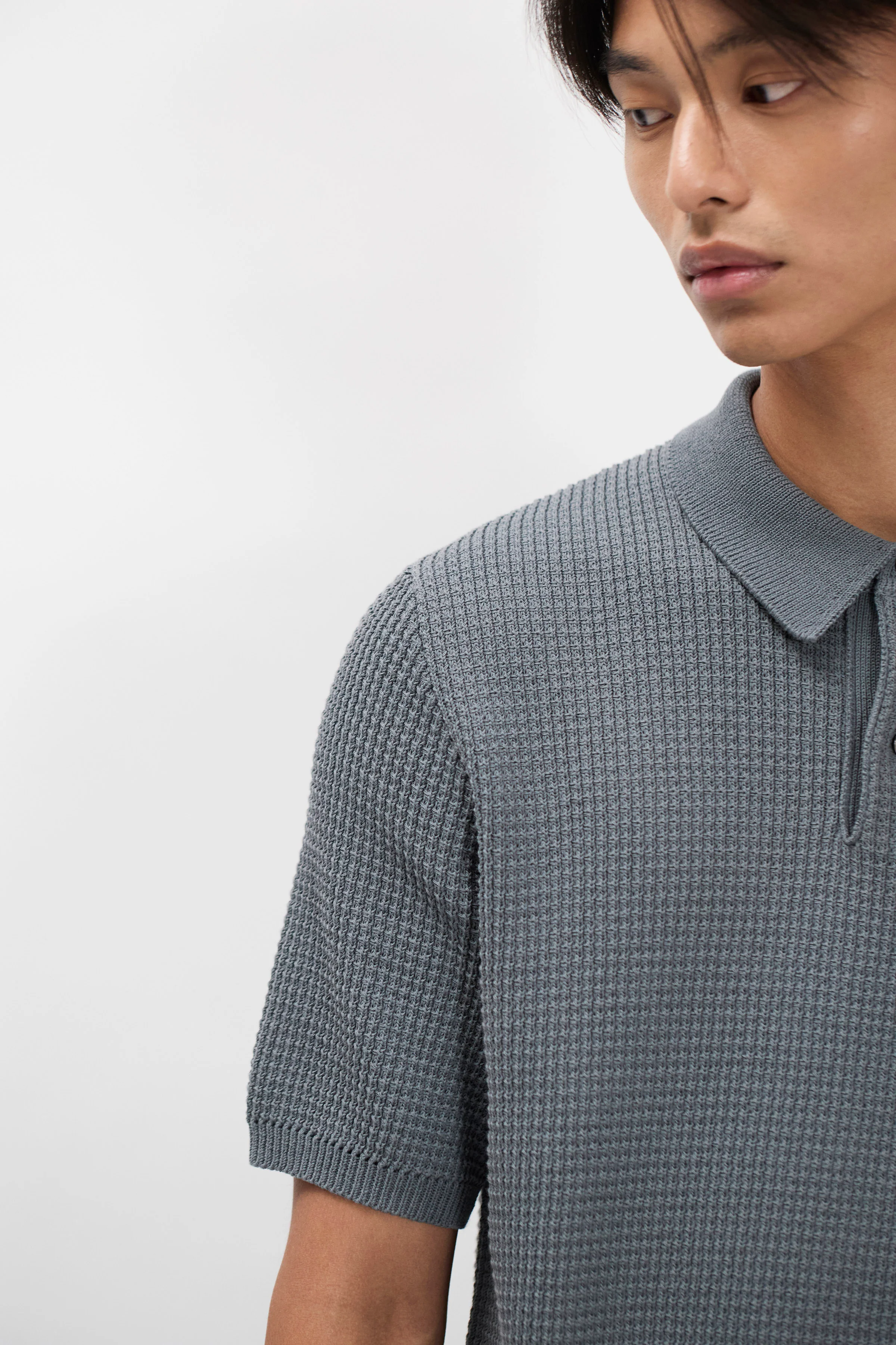 Anholt Cotton Crepe Polo - Image 5