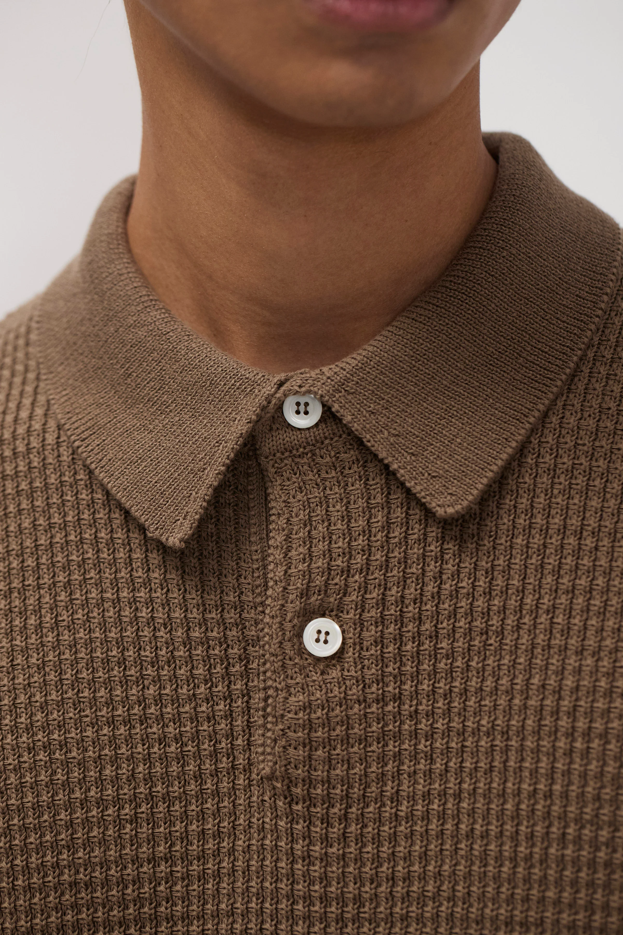 Anholt Cotton Crepe Polo - Image 3