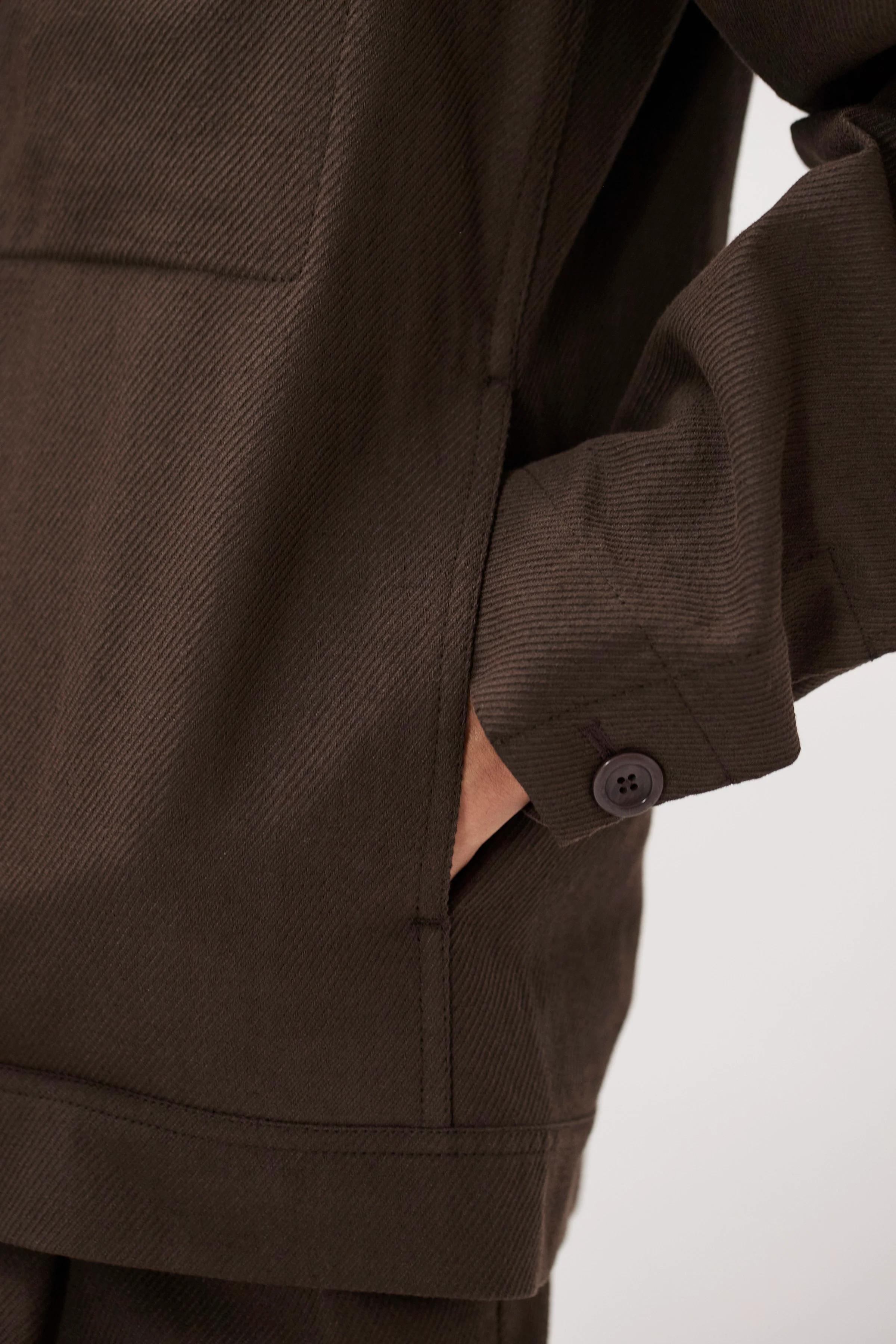 Arresskov Cotton Linen Twill Overshirt - Image 4