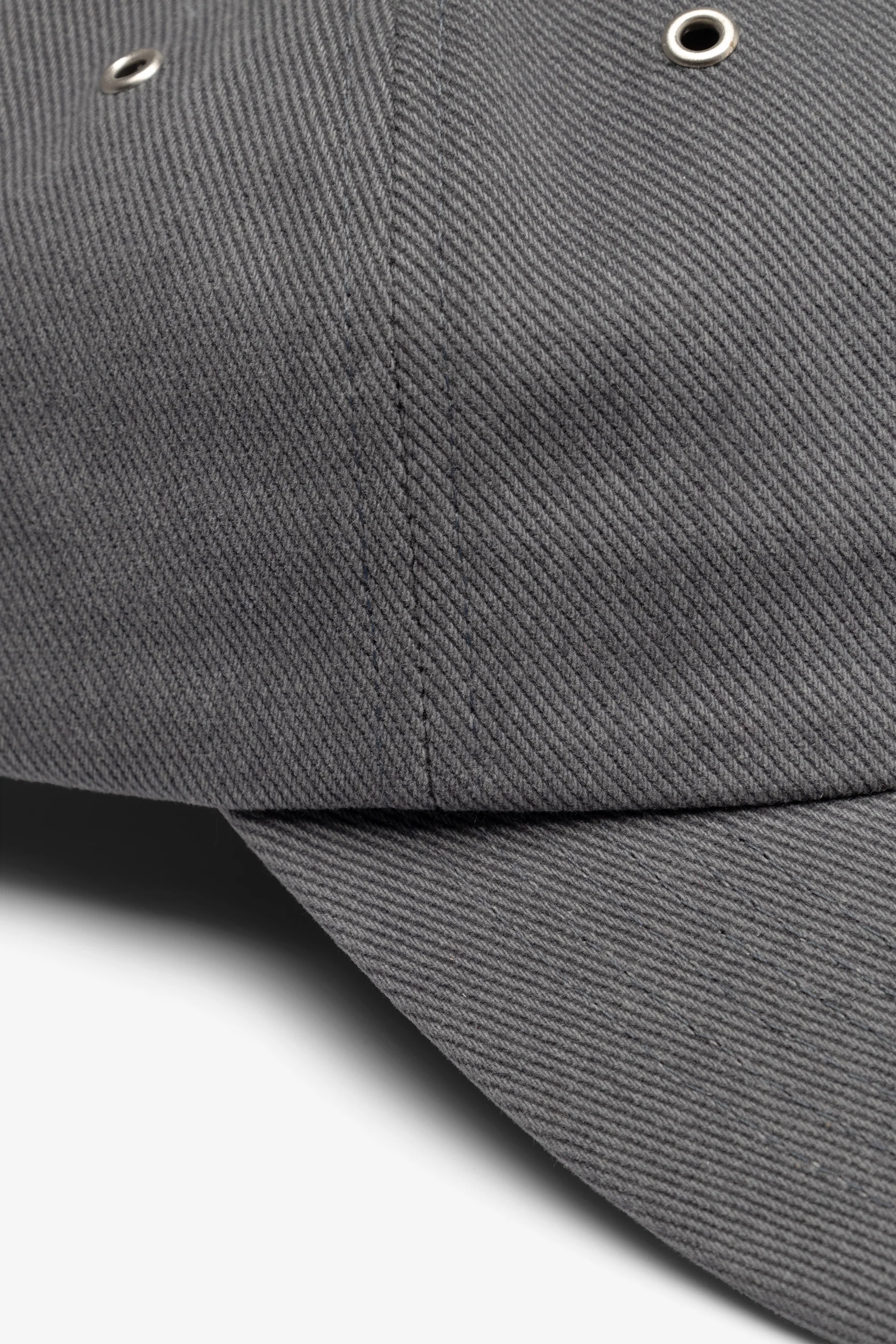 Bull Twill Denim 6-Panel Cap - Image 4