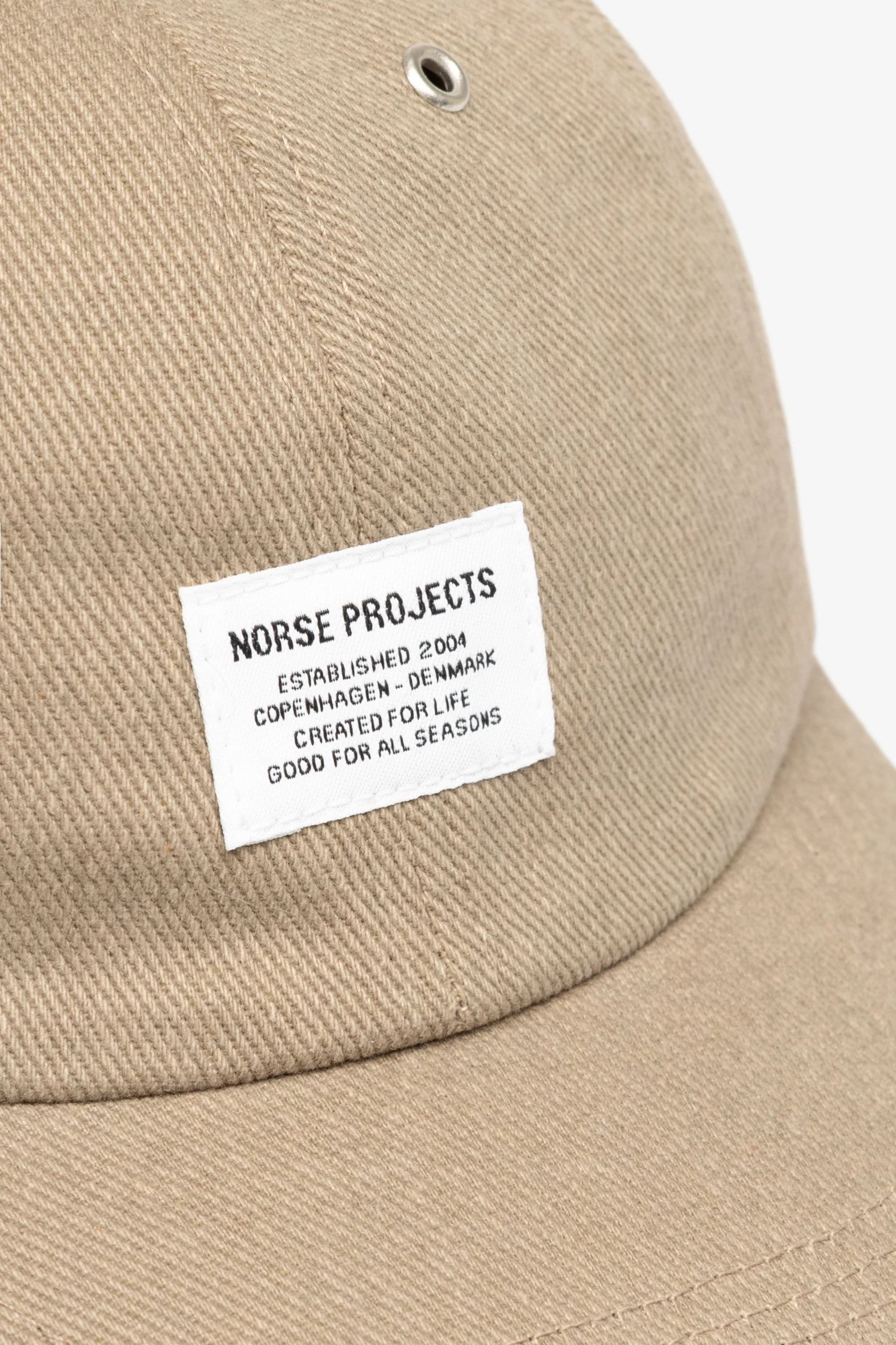 Bull Twill Denim 6-Panel Cap - Image 2