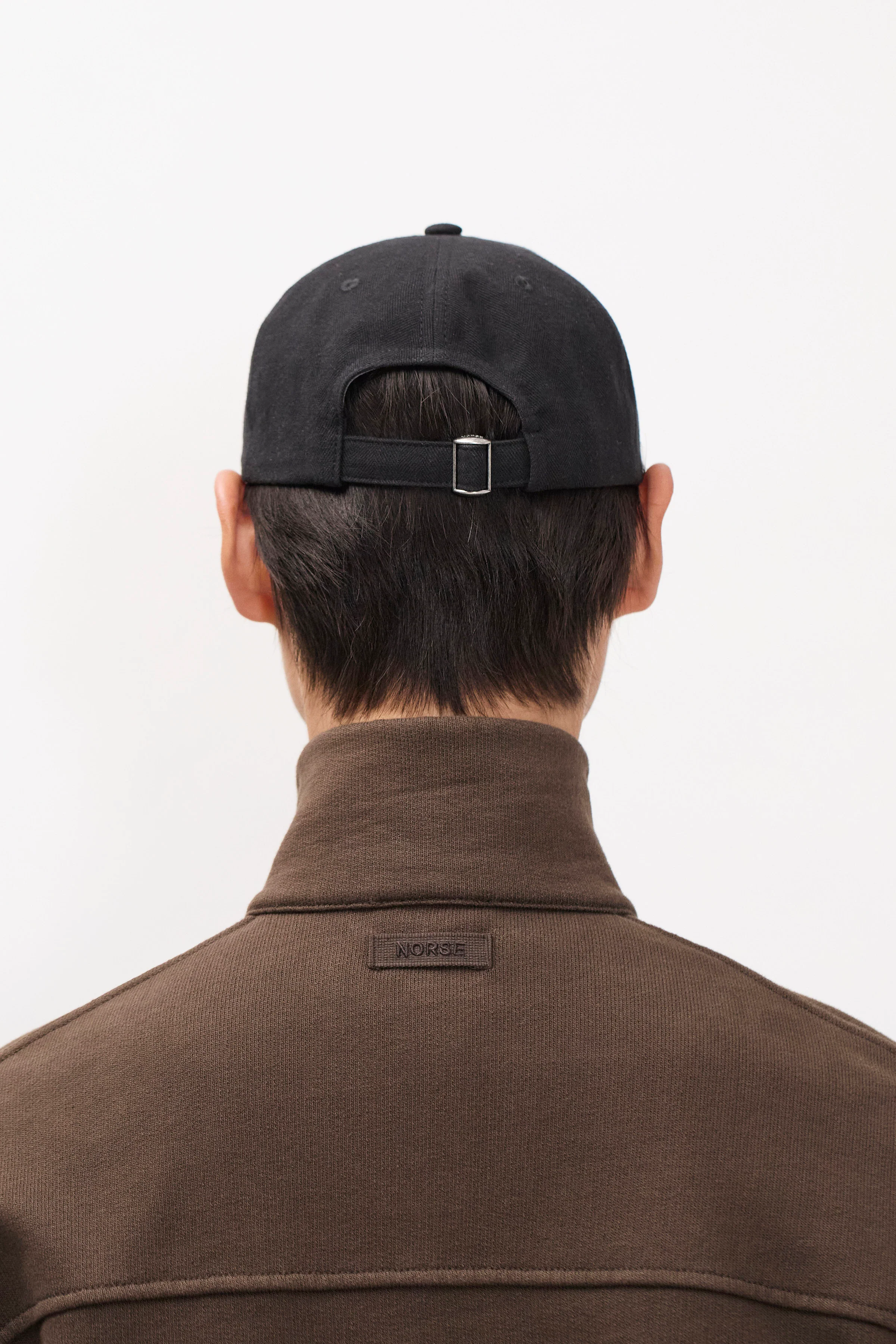 Cotton Wool Herringbone Twill 6-Panel Cap - Image 3