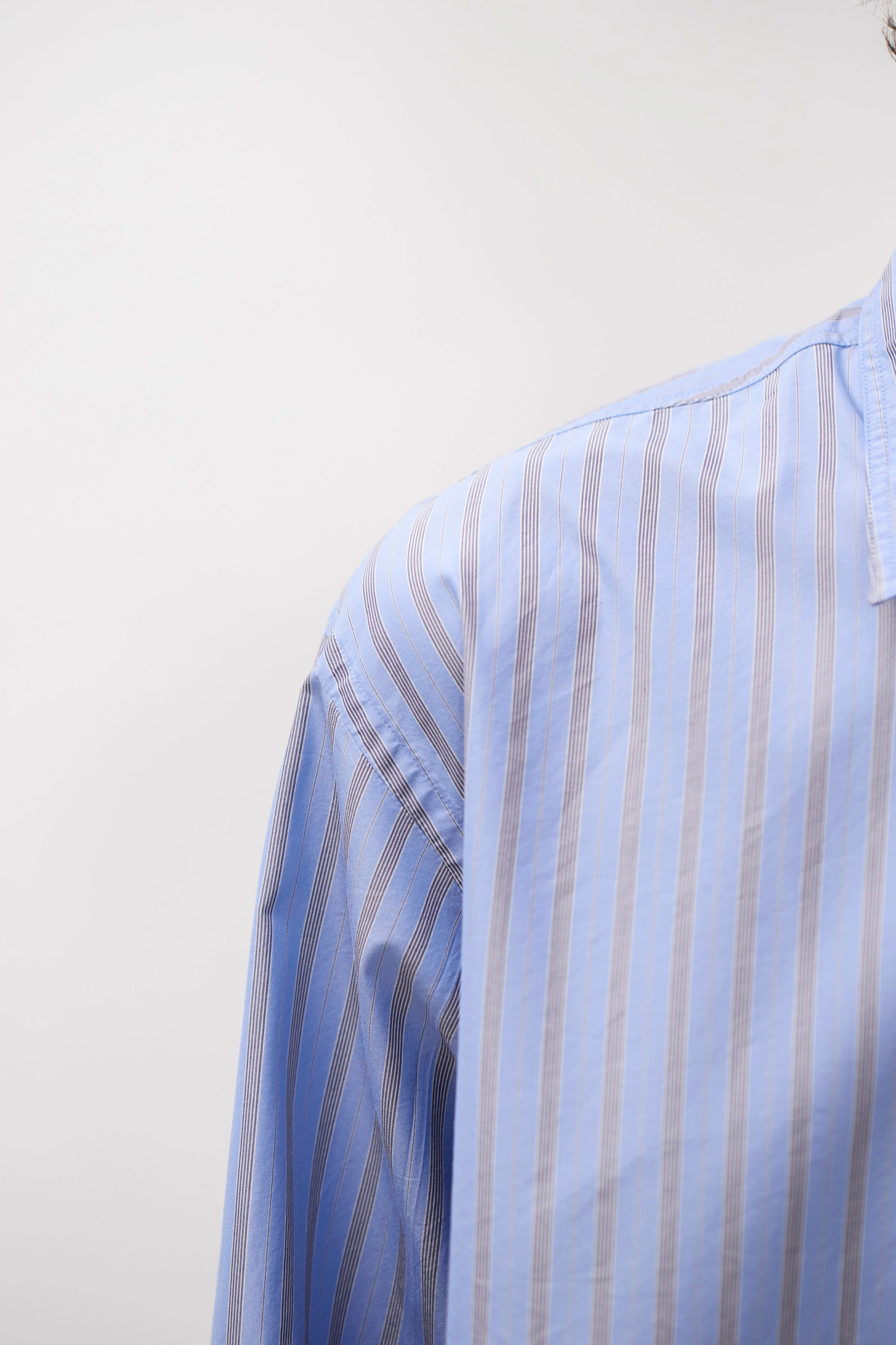 Espevik Fine Cotton Poplin Oversize Shirt - Image 4