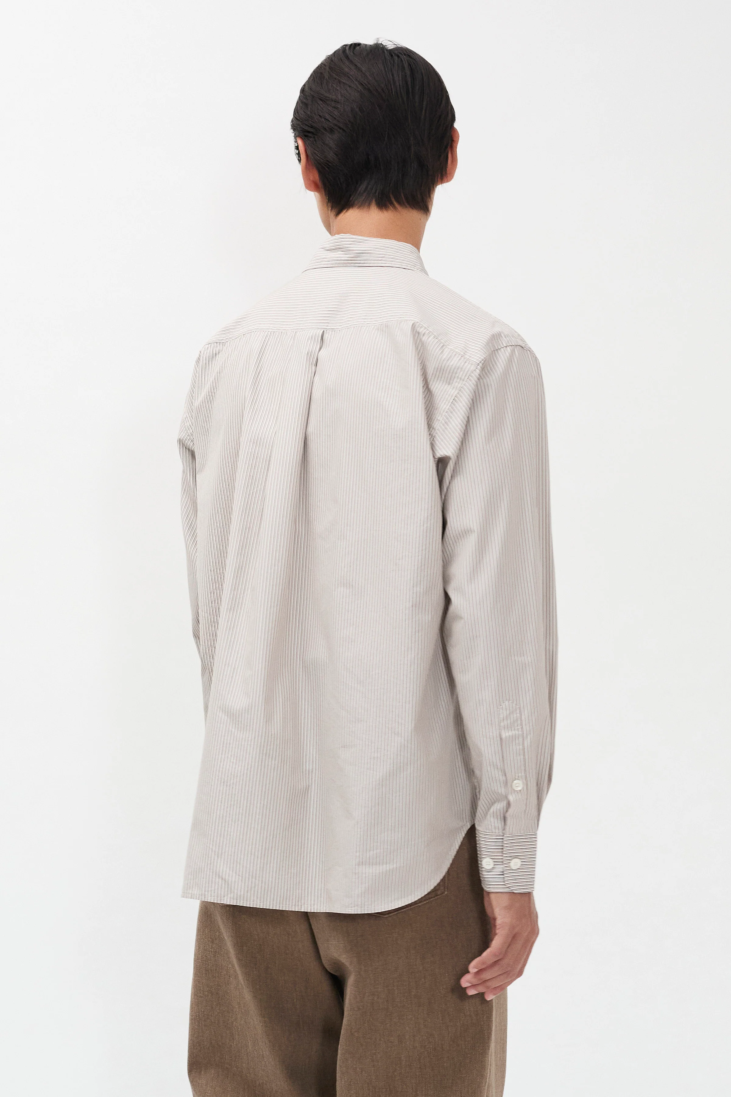 Espevik Fine Cotton Poplin Oversize Shirt - Image 3