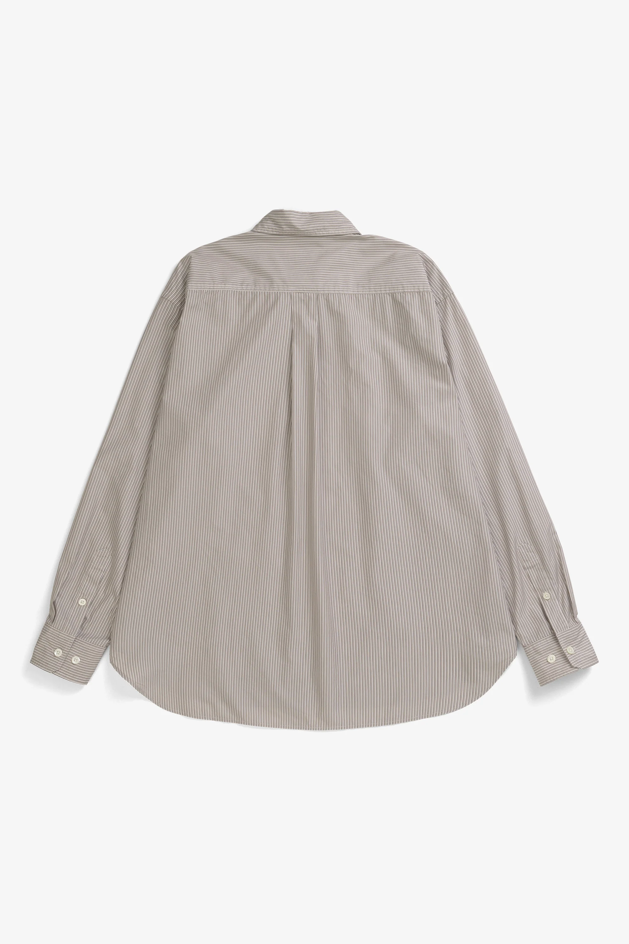 Espevik Fine Cotton Poplin Oversize Shirt - Image 8