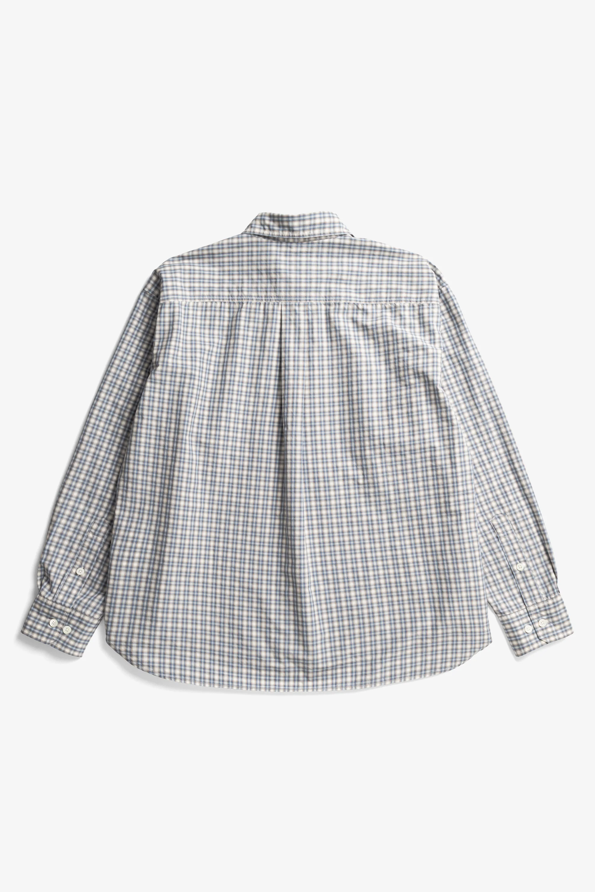 Falster Fine Check Oversize Shirt - Image 7