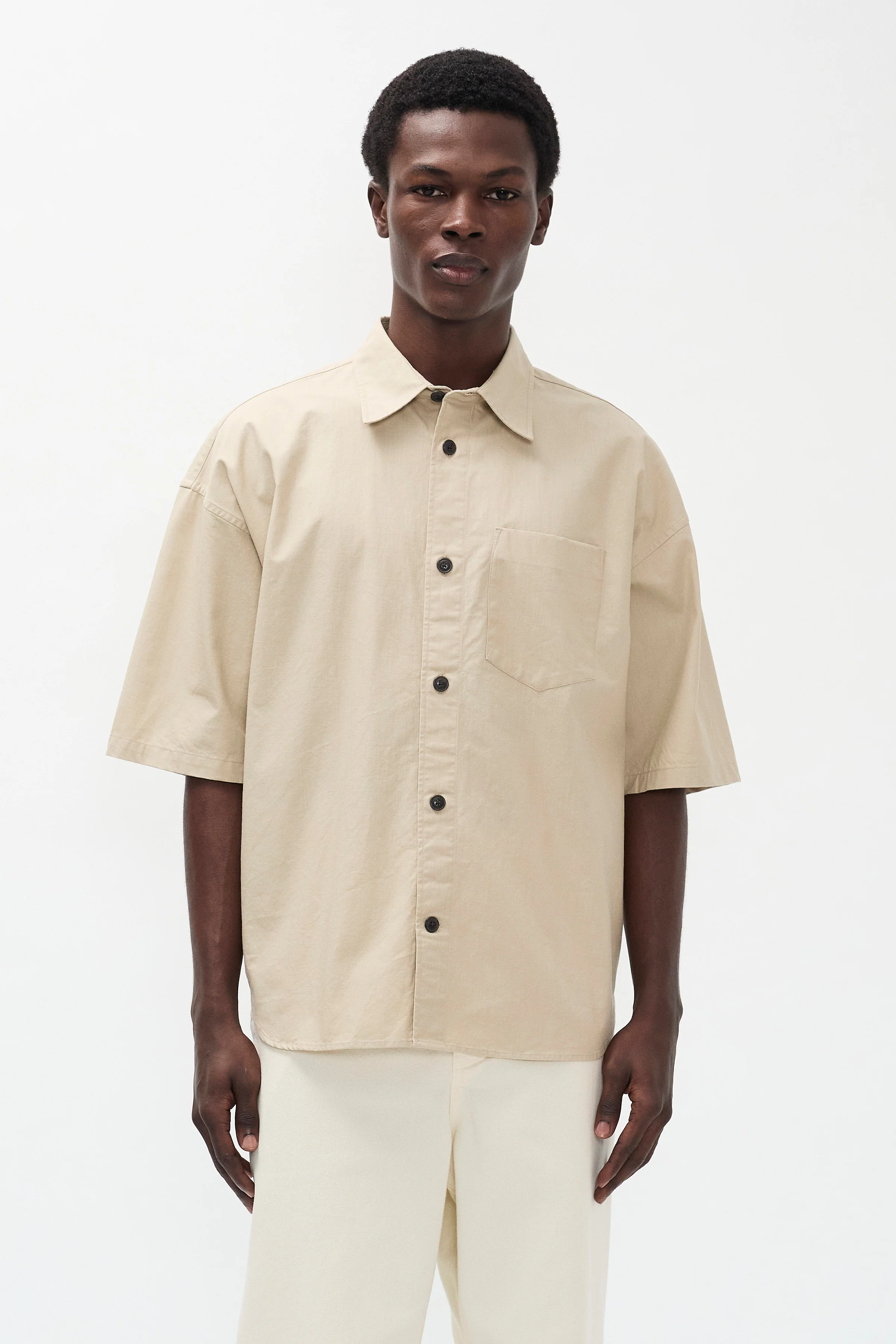 Espevik Oversized Faded Pigment Dyed SS Shirt