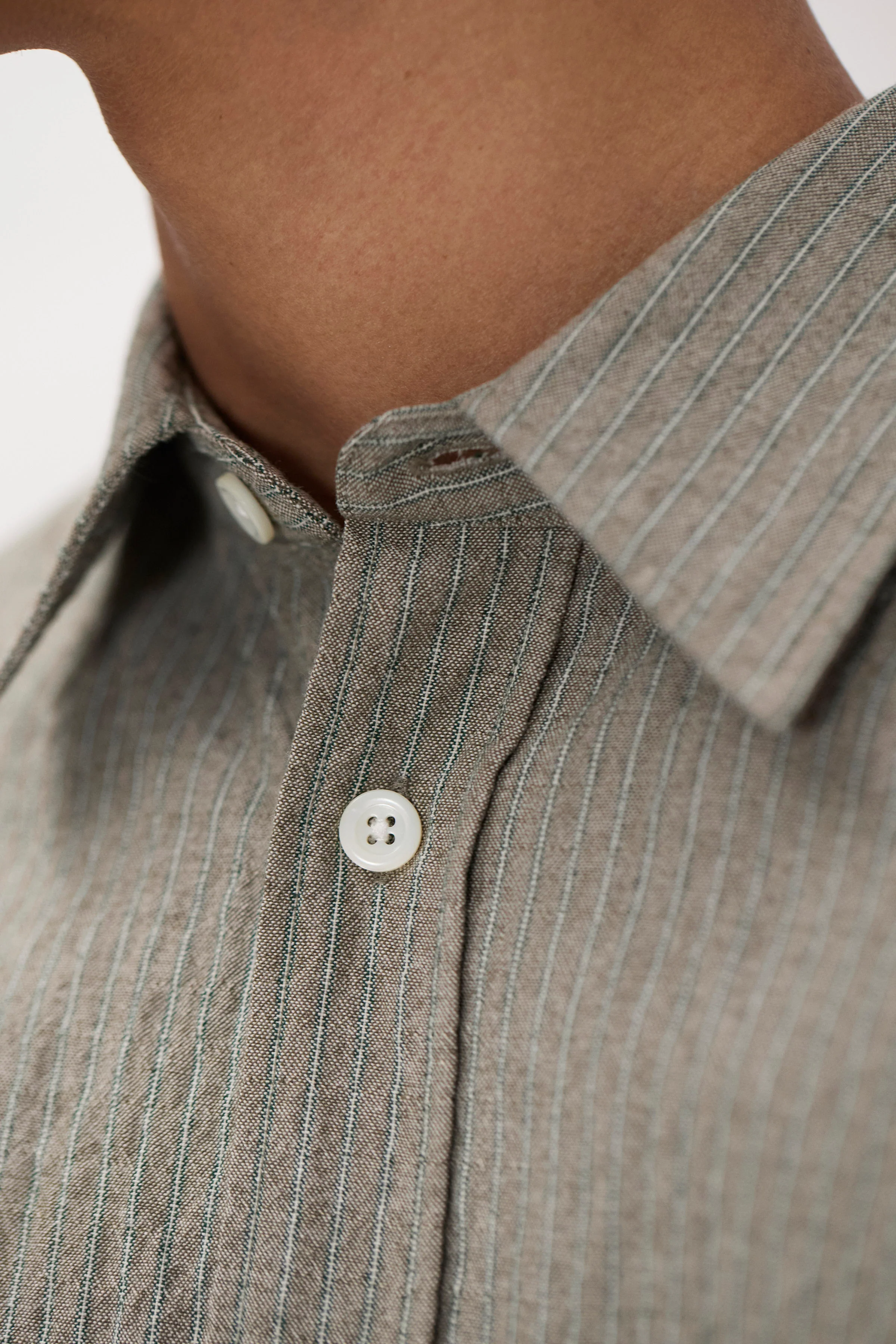 Falster Oversized Textured Stripe Shirt - Image 3