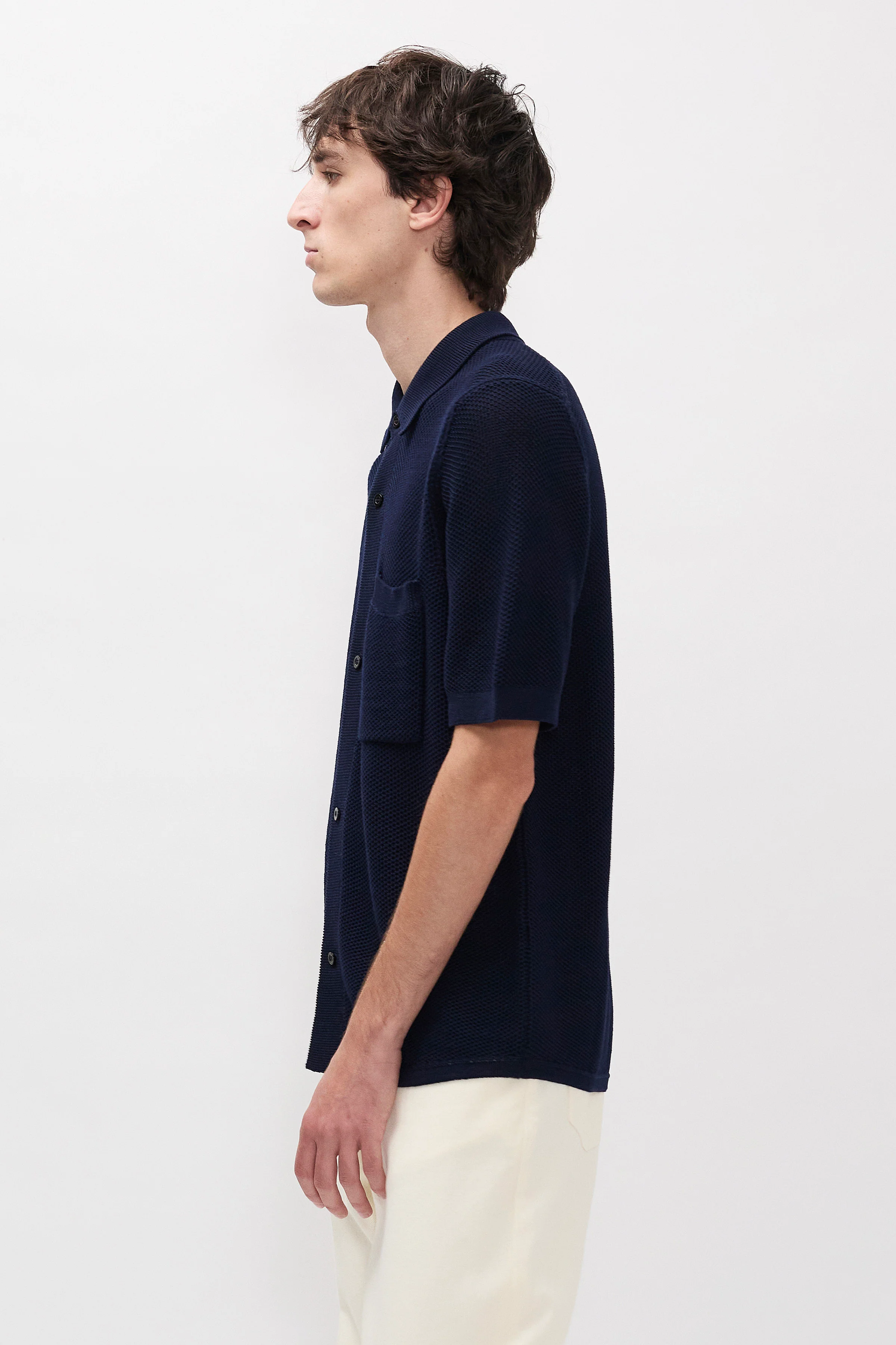 Fredensborg Mercerised Cotton Knitted Shirt - Image 2