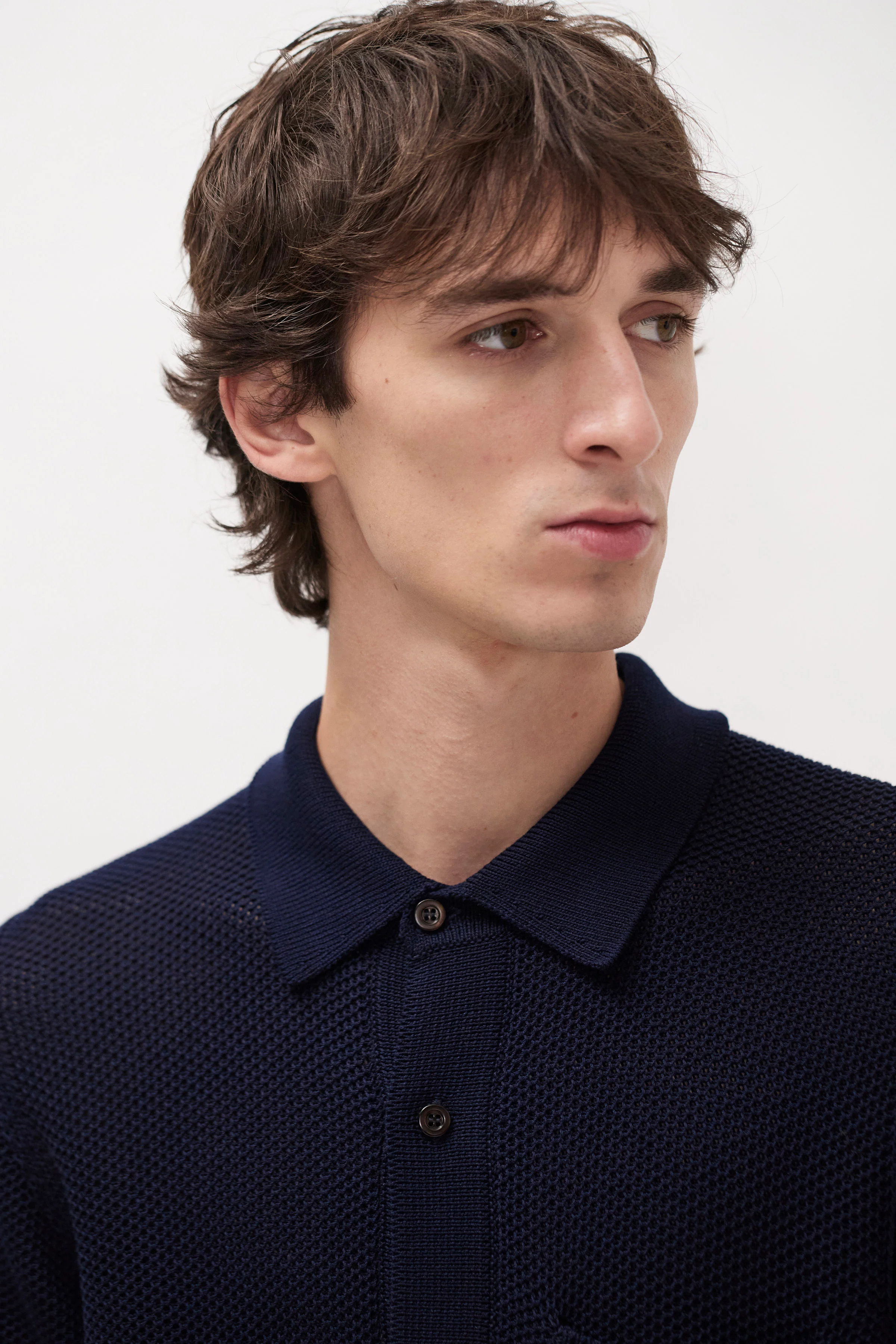 Fredensborg Mercerised Cotton Knitted Shirt - Image 3