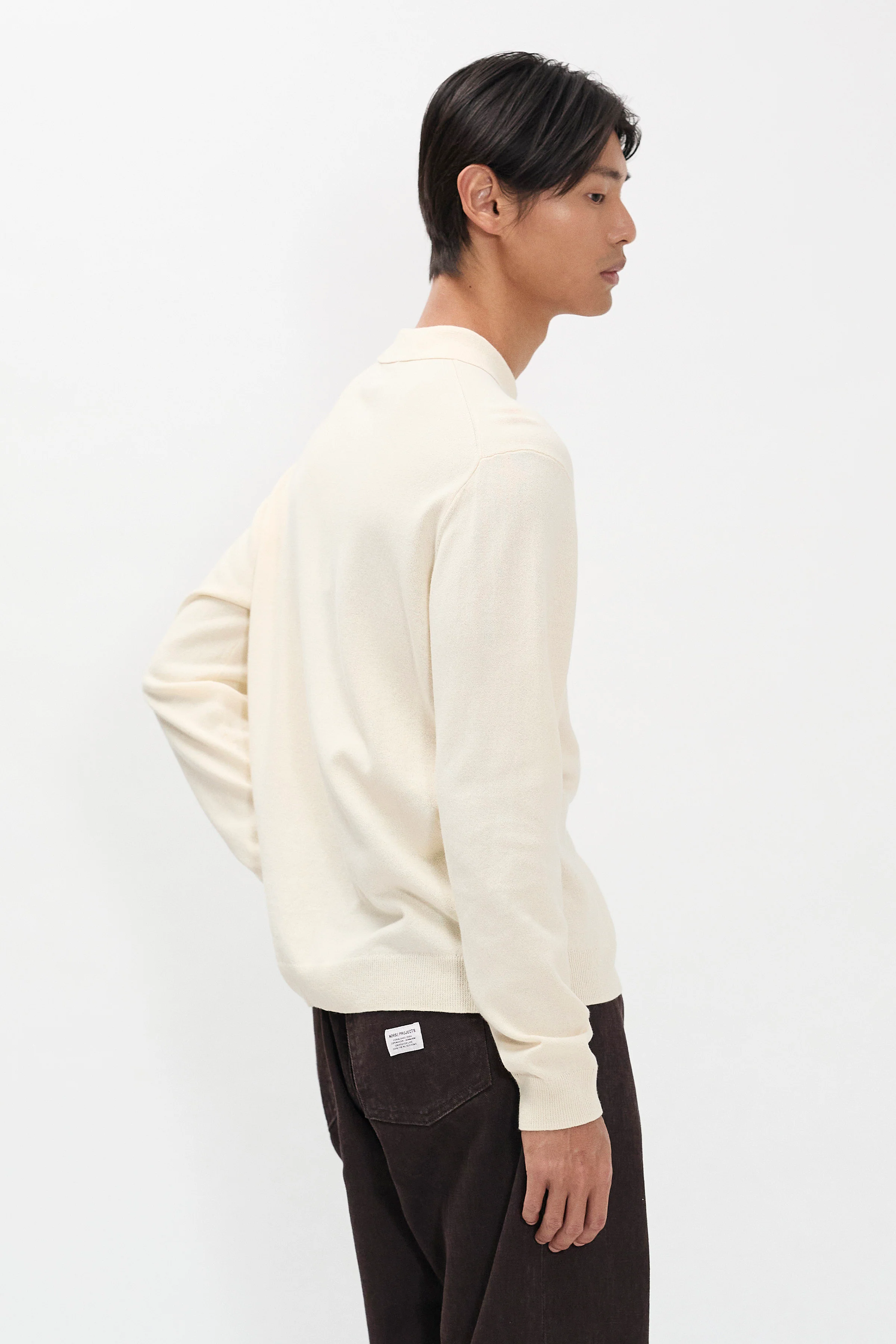 Gudme Cotton Paper Polo - Image 3