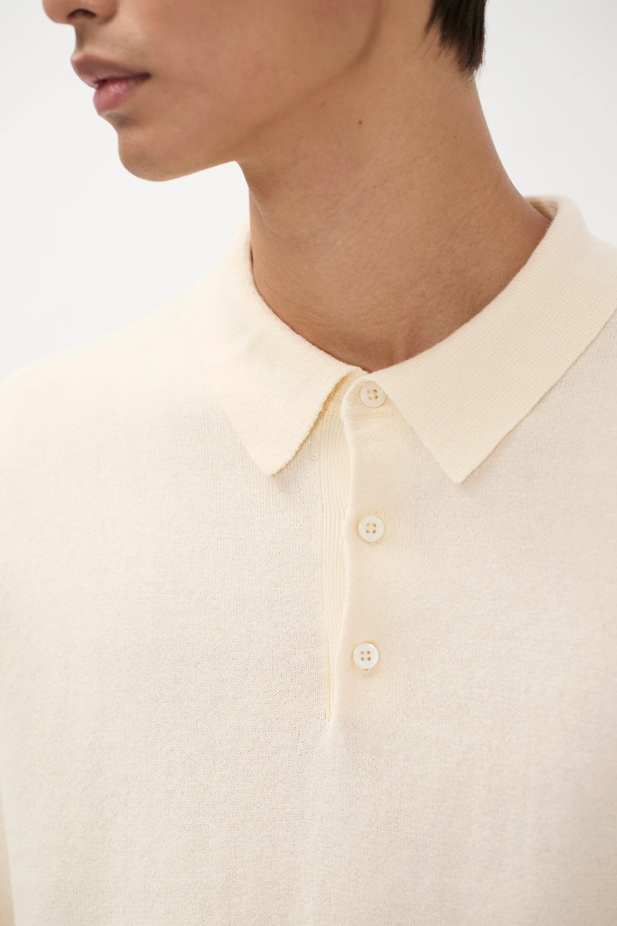 Gudme Cotton Paper Polo - Image 6