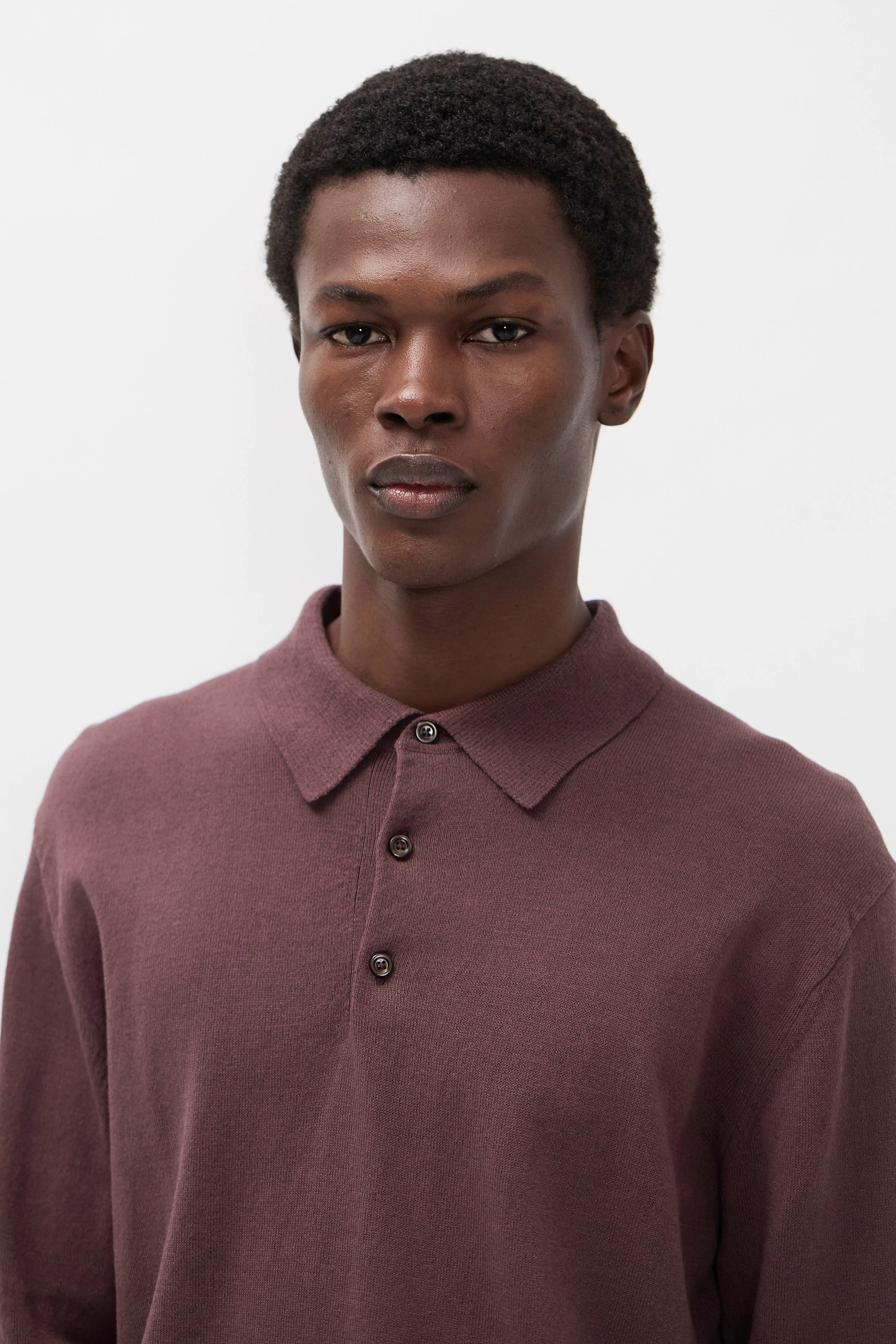 Gudme Cotton Paper Polo - Image 3