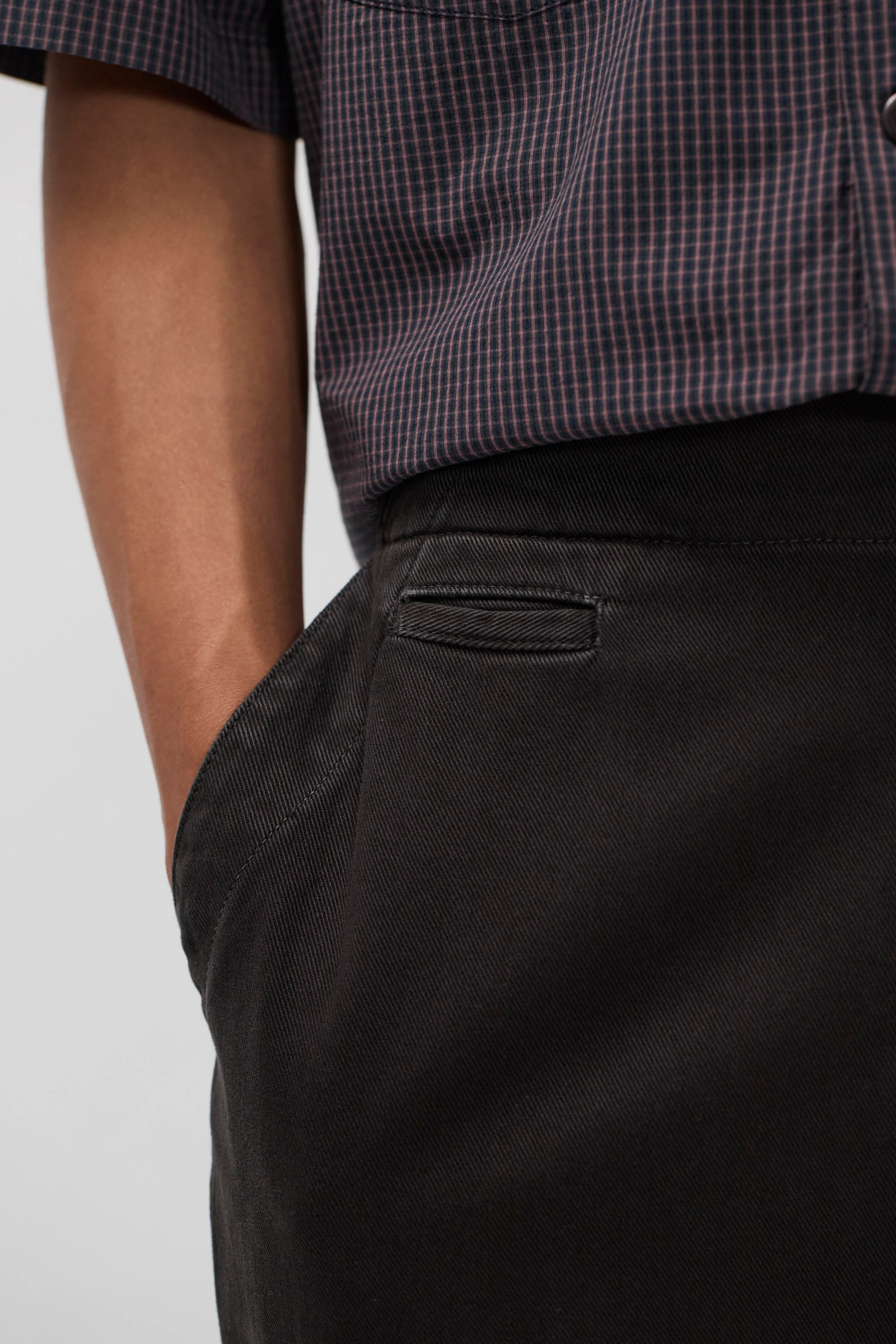 Hengifoss High Waist Heavy Twill Trouser - Image 4