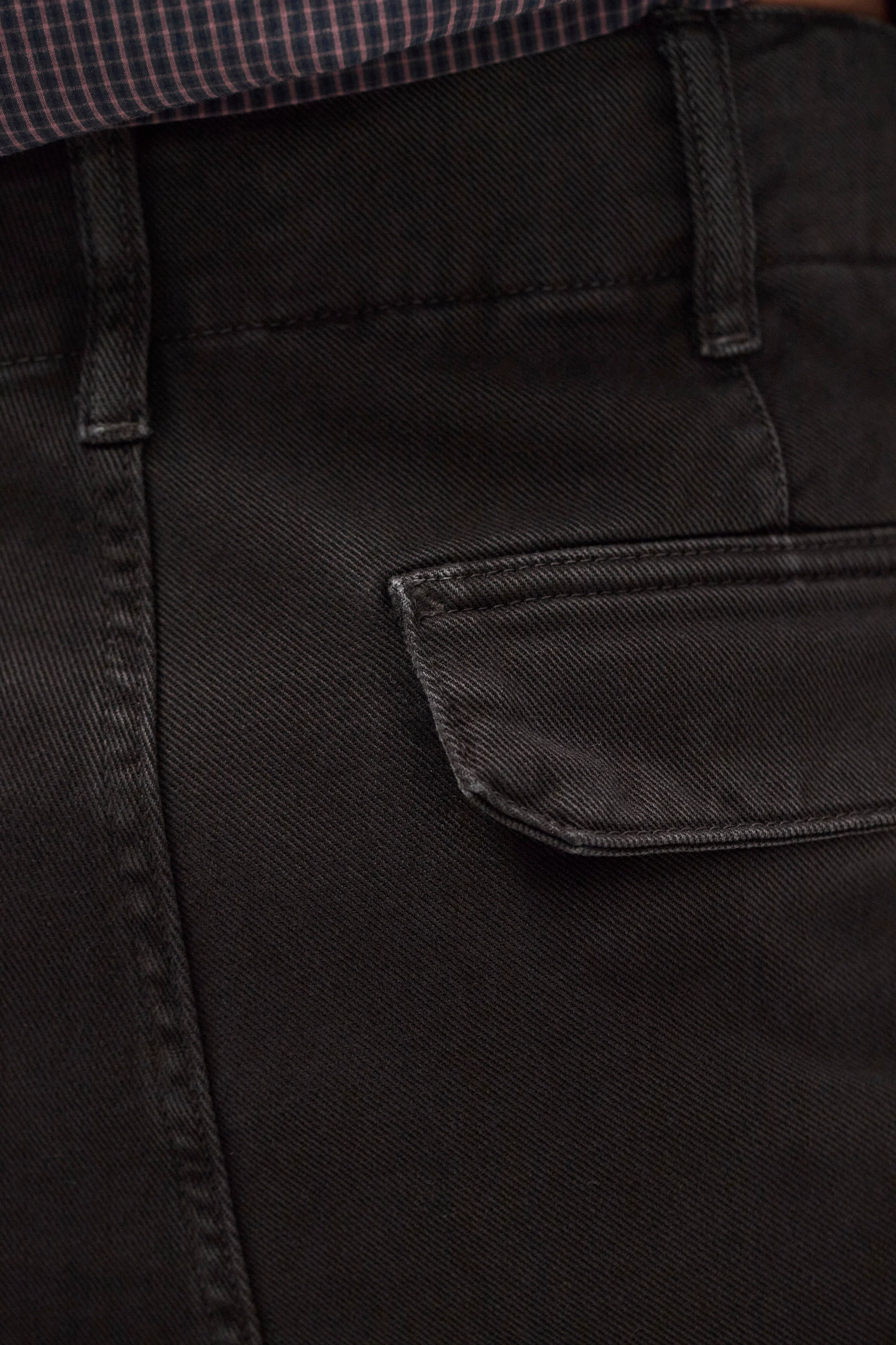 Hengifoss High Waist Heavy Twill Trouser - Image 5