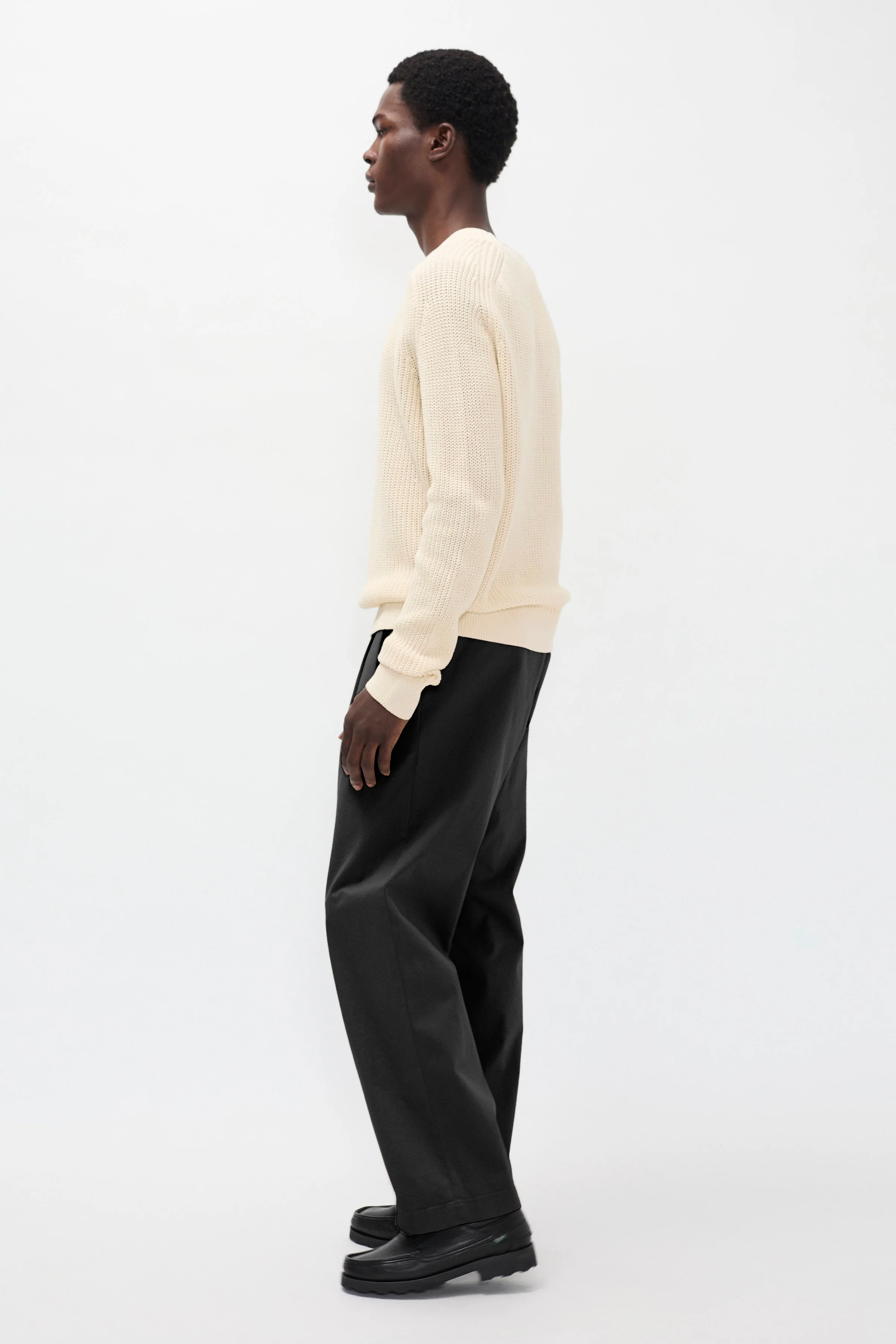Hestur Relaxed Twill Pleated Trouser - Image 2