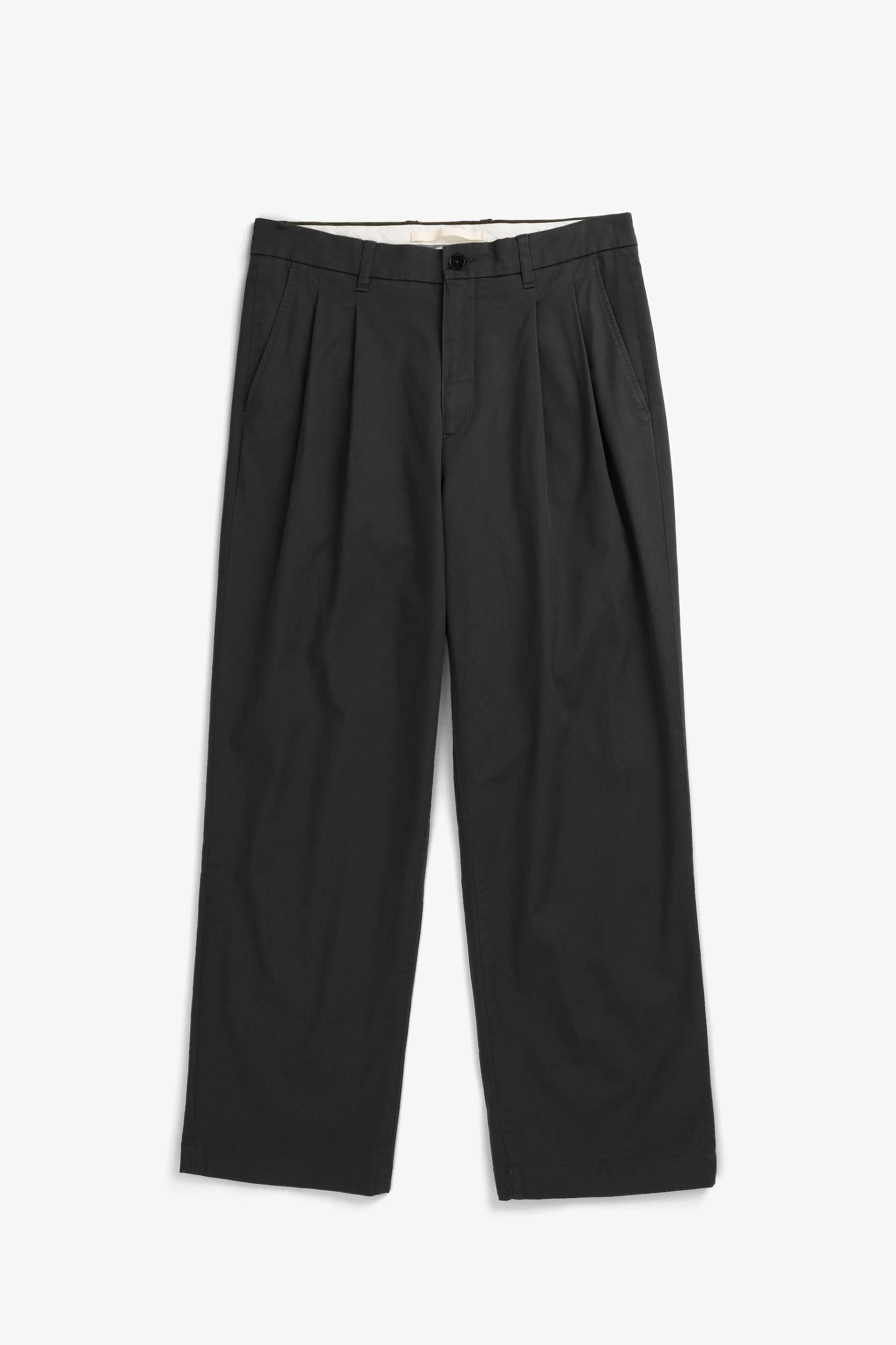 Hestur Relaxed Twill Pleated Trouser - Image 3