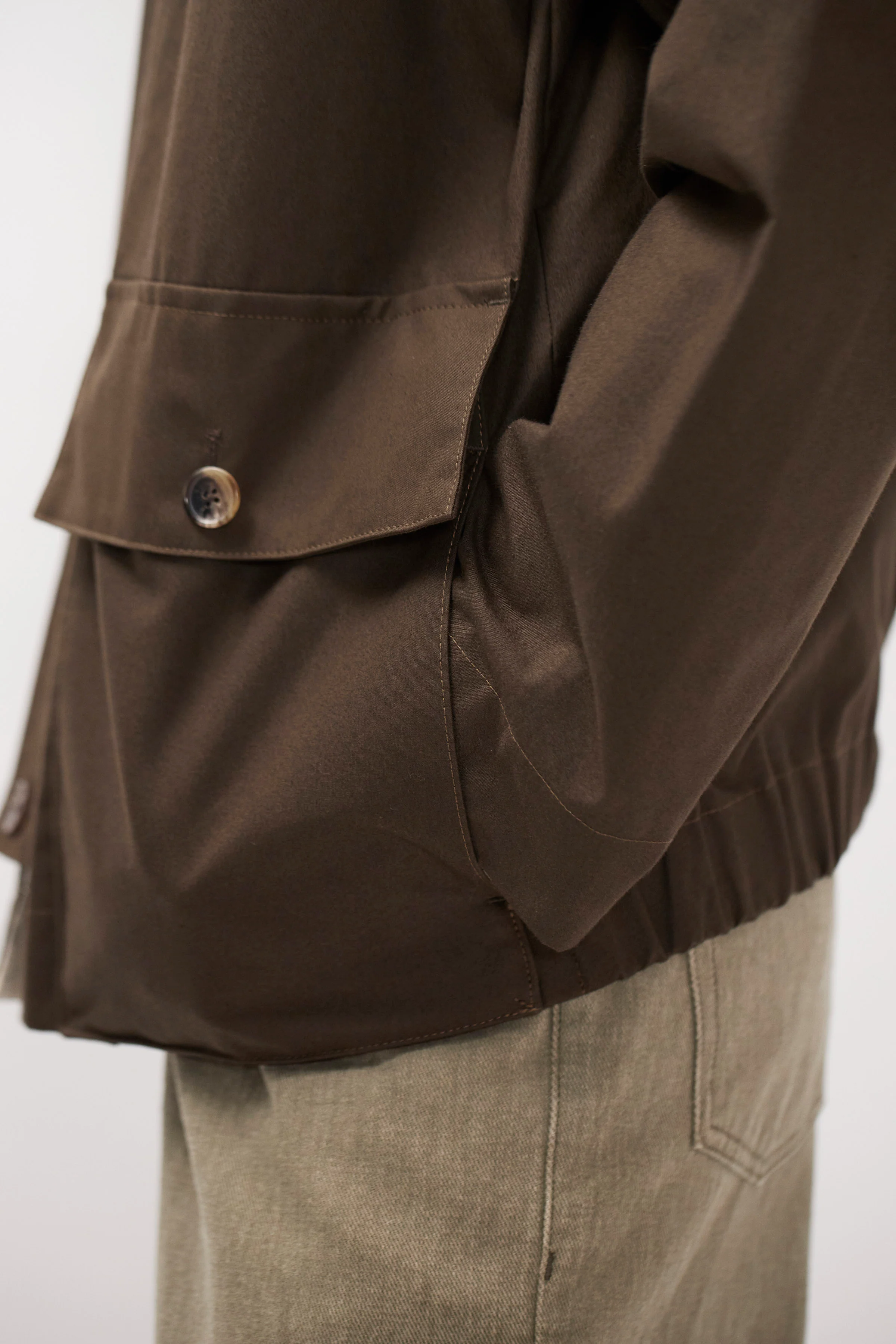 Holmen Wax Raglan Light Jacket - Image 4