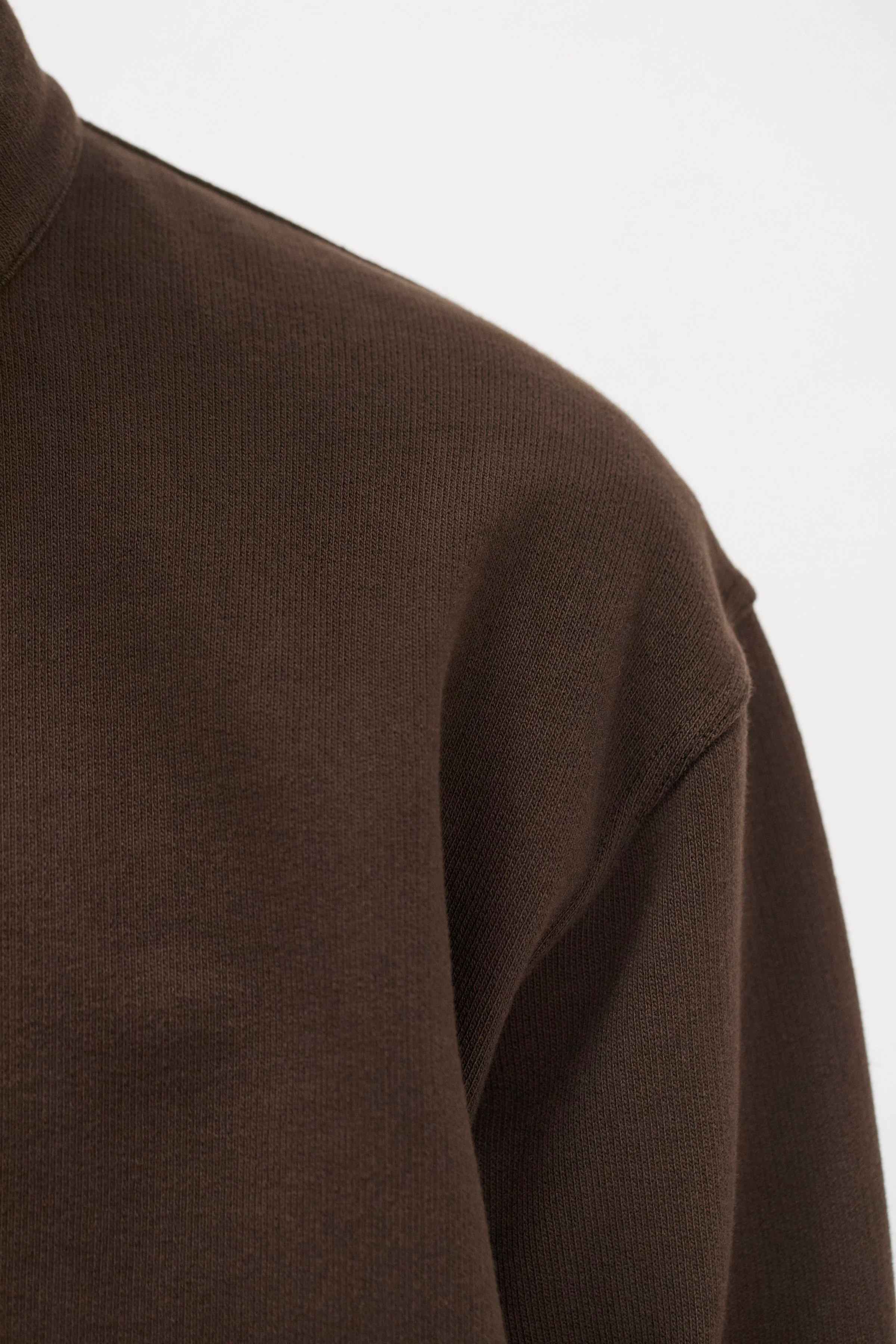 Hornidal Relaxed Organic Loopback Track Jacket - Image 5
