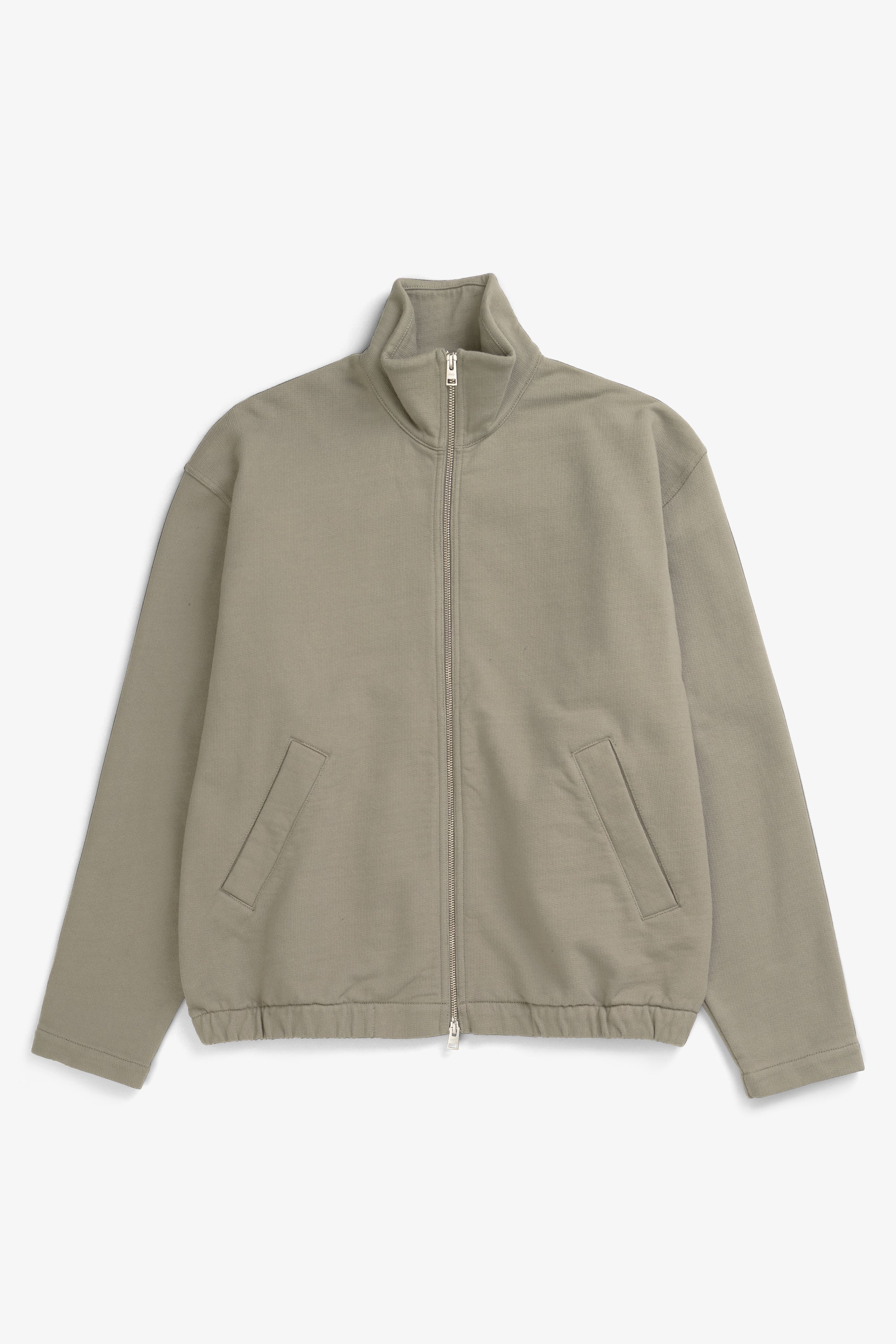 Hornidal Relaxed Organic Loopback Track Jacket - Image 6