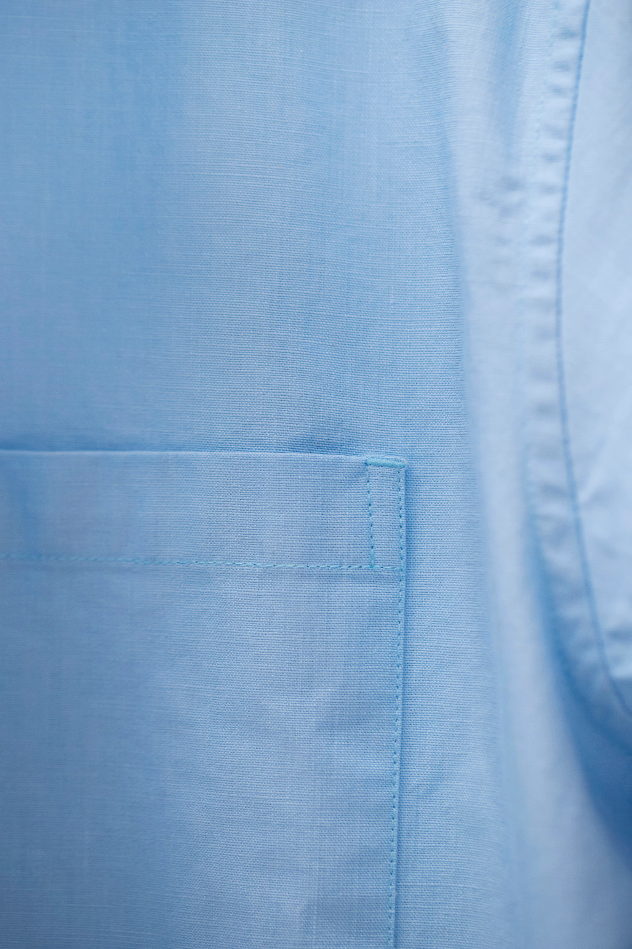 Kongshoved Cotton Faded Pigment Dyed Relaxed Shirt - Image 4