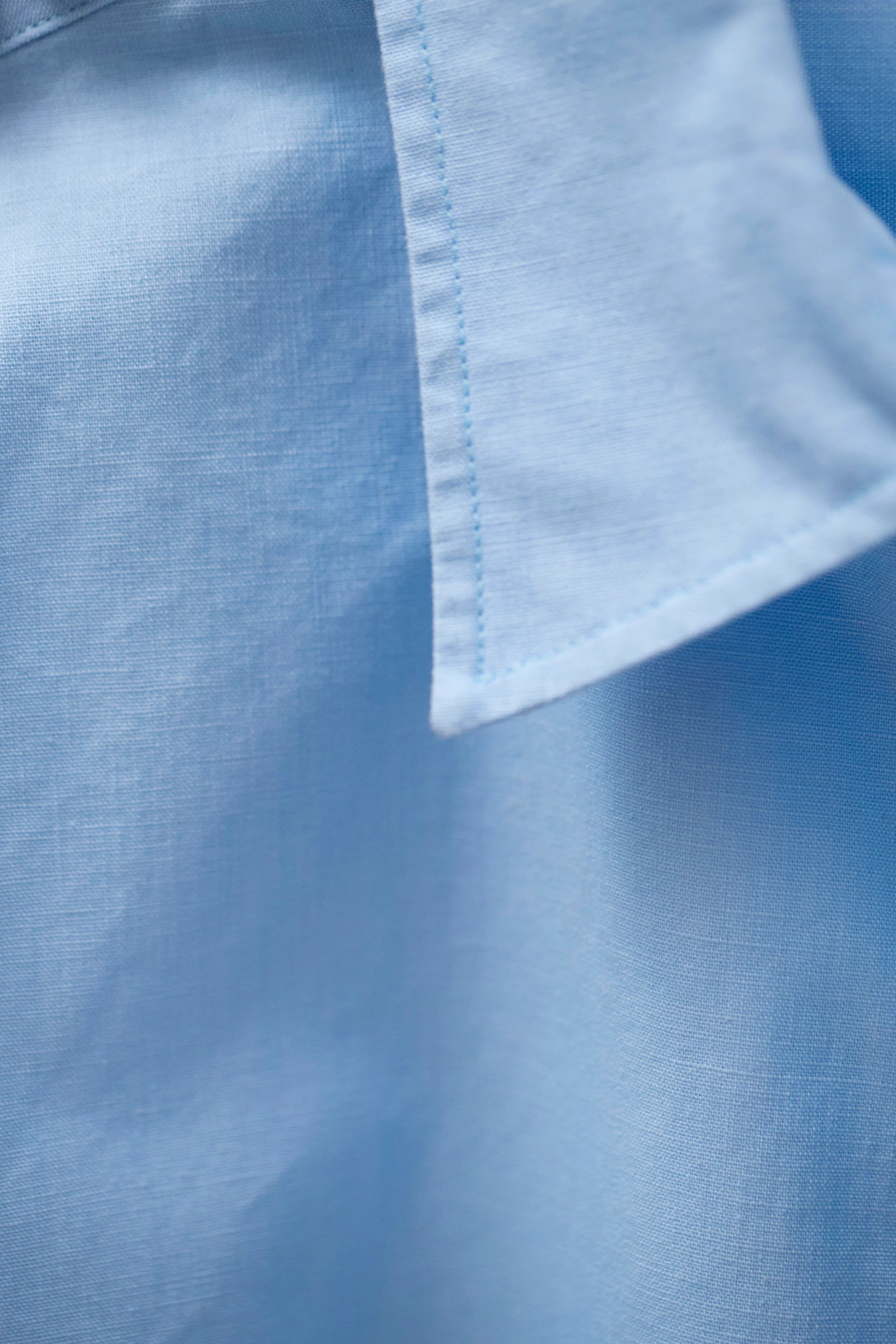 Kongshoved Cotton Faded Pigment Dyed Relaxed Shirt - Image 5