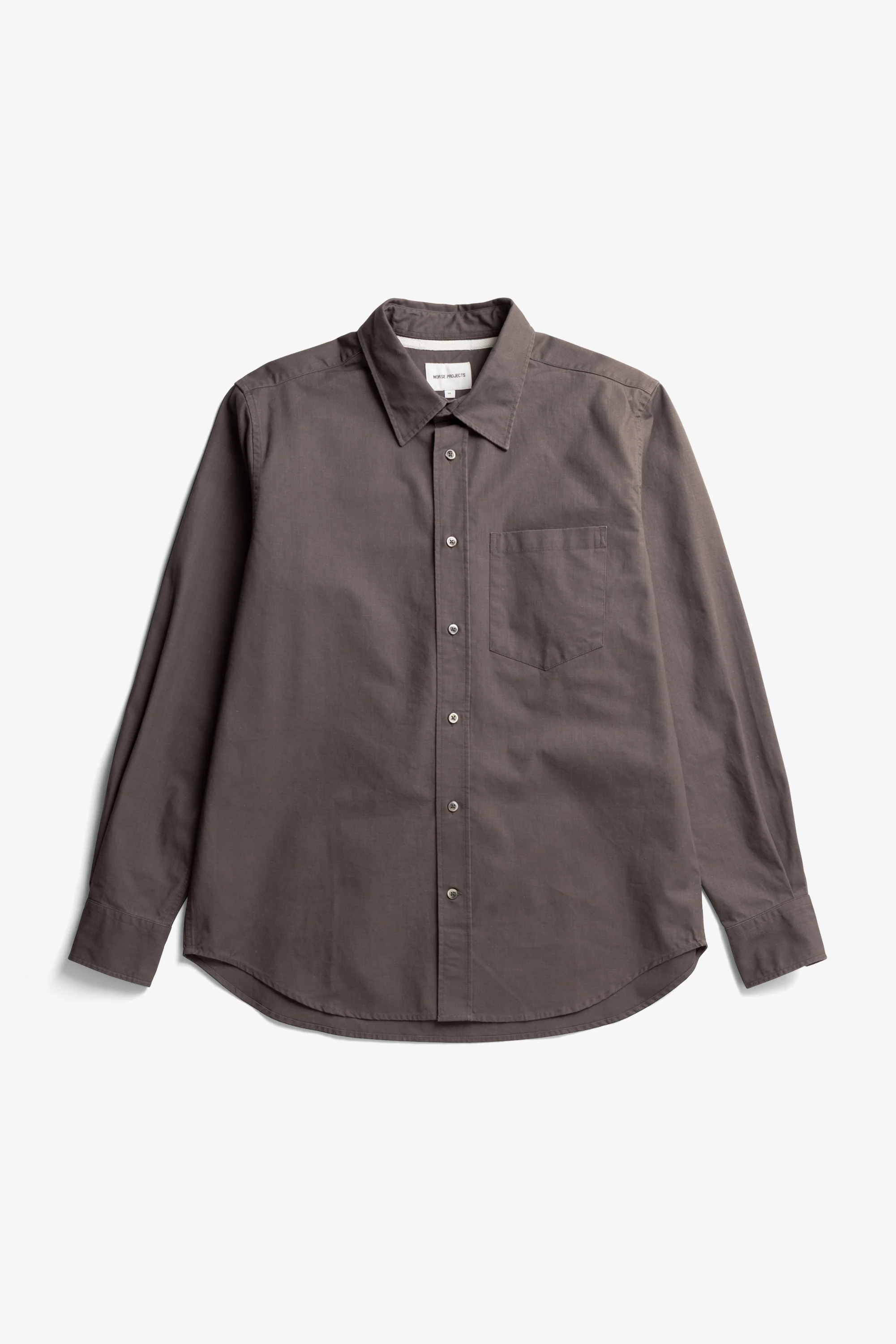 Kongshoved Cotton Faded Pigment Dyed Relaxed Shirt - Image 3