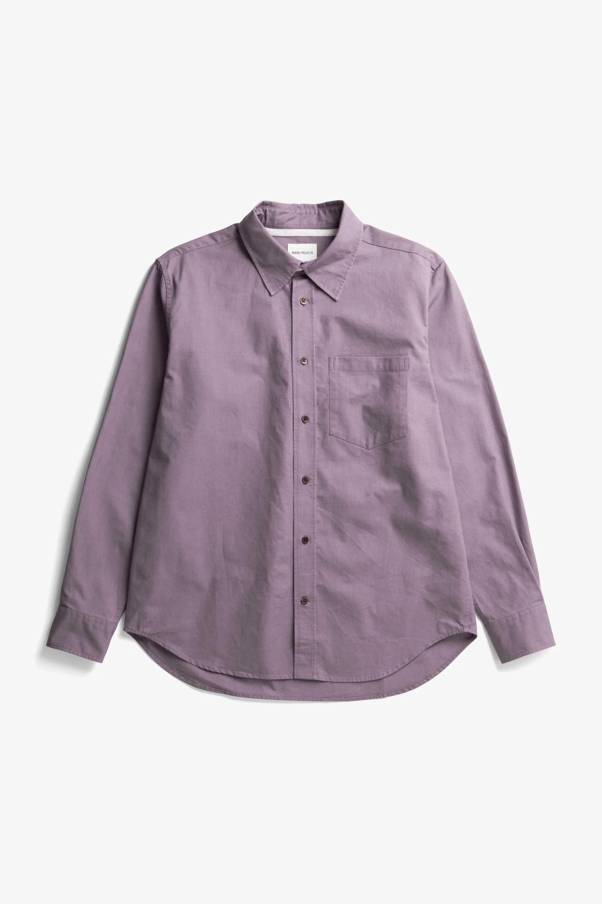 Kongshoved Cotton Faded Pigment Dyed Relaxed Shirt - Image 5
