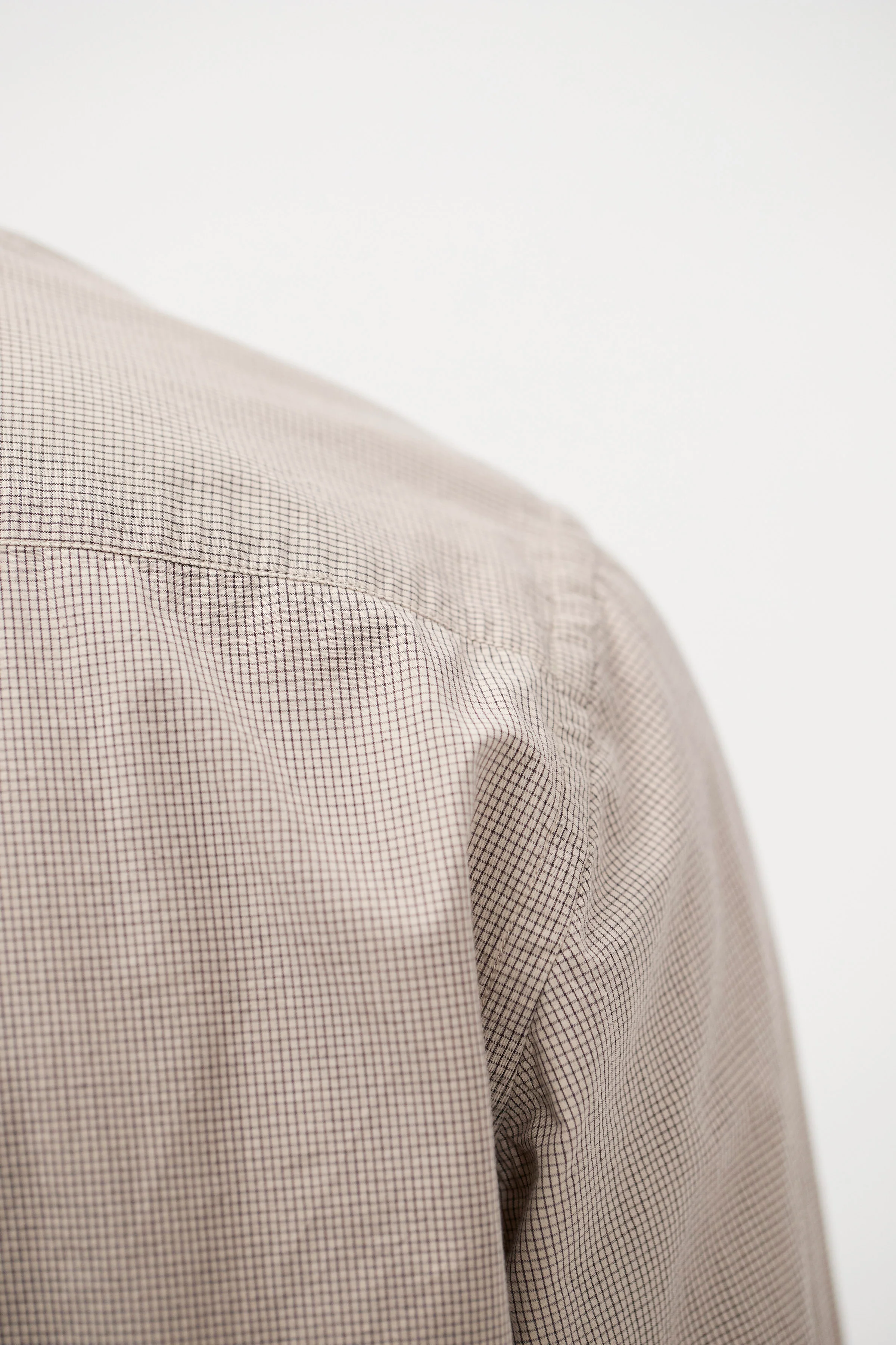 Kongshoved Poplin Micro Check Shirt - Image 4