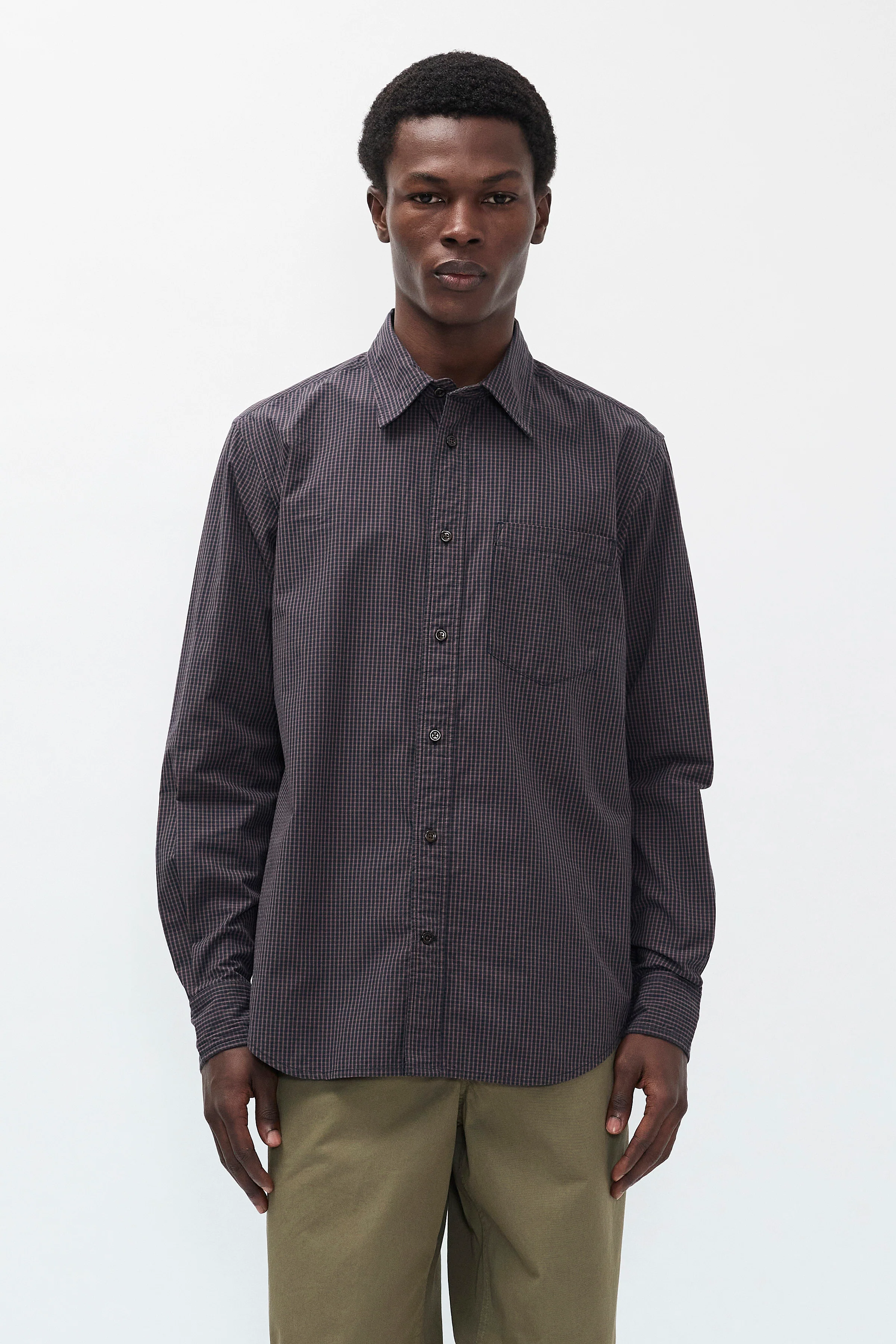 Kongshoved Poplin Mini Check Shirt