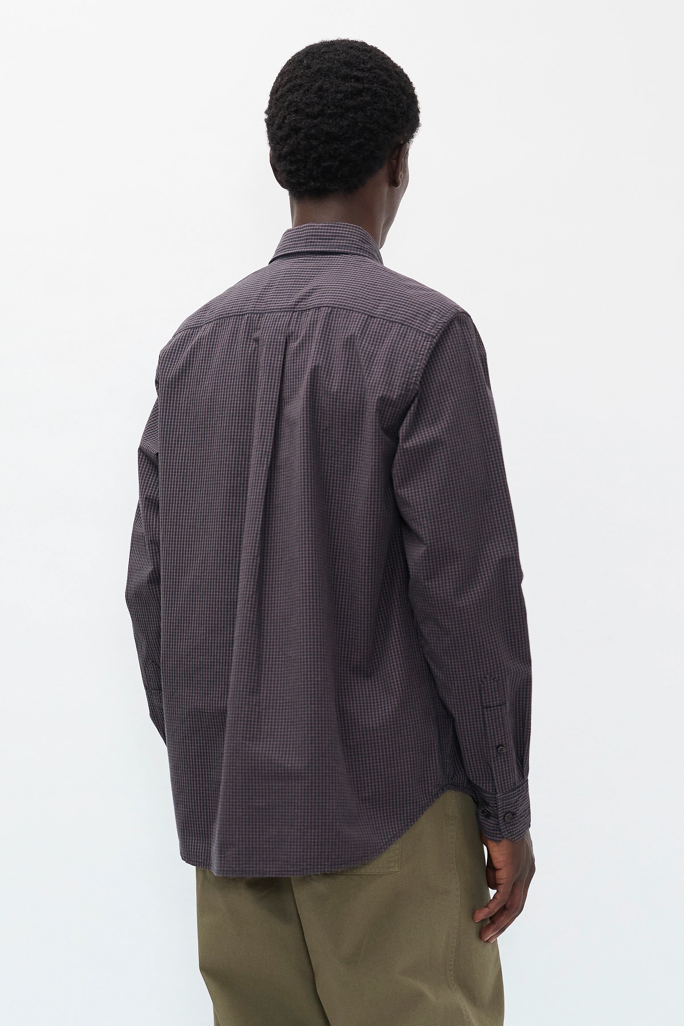 Kongshoved Poplin Mini Check Shirt - Image 2