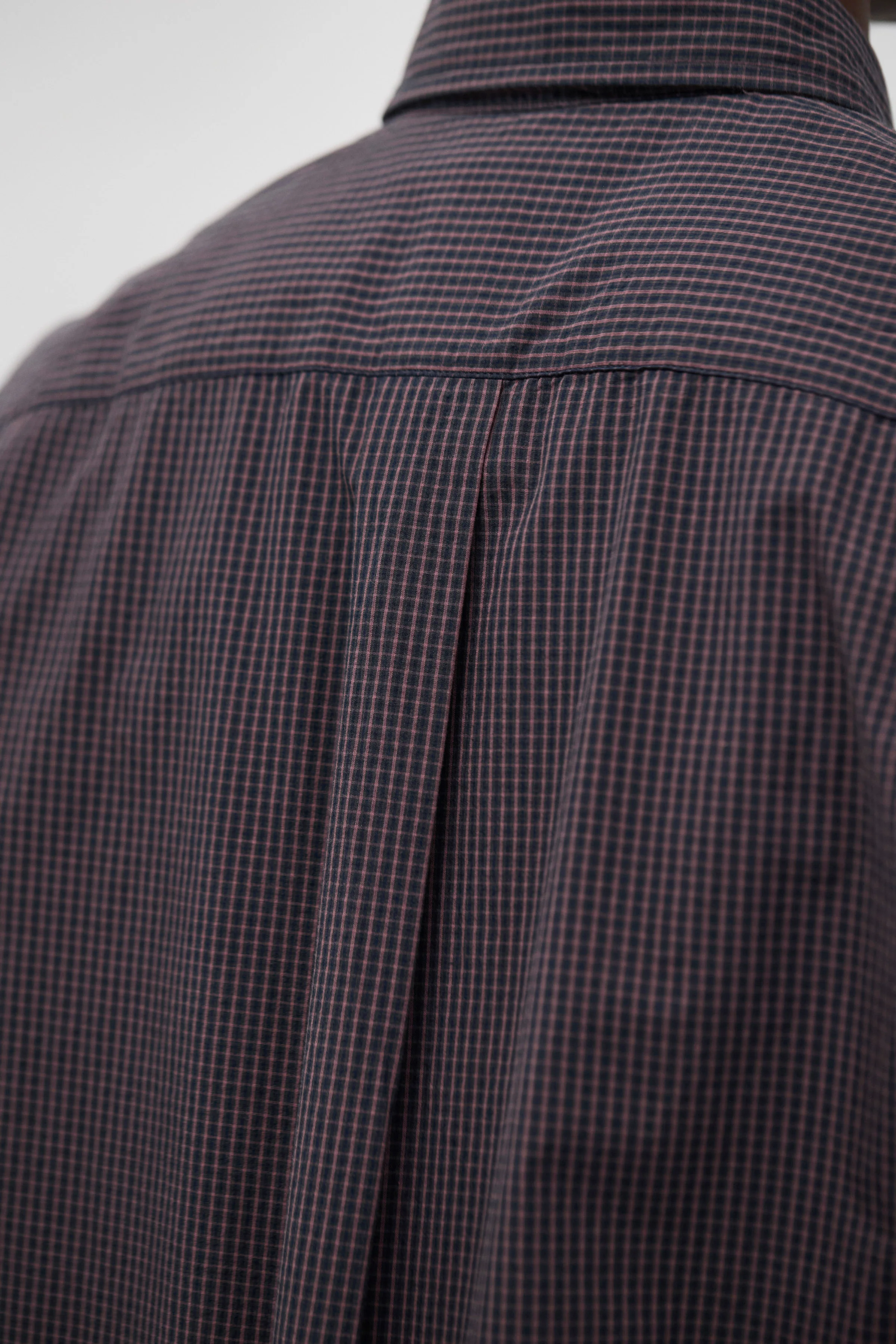 Kongshoved Poplin Mini Check Shirt - Image 5