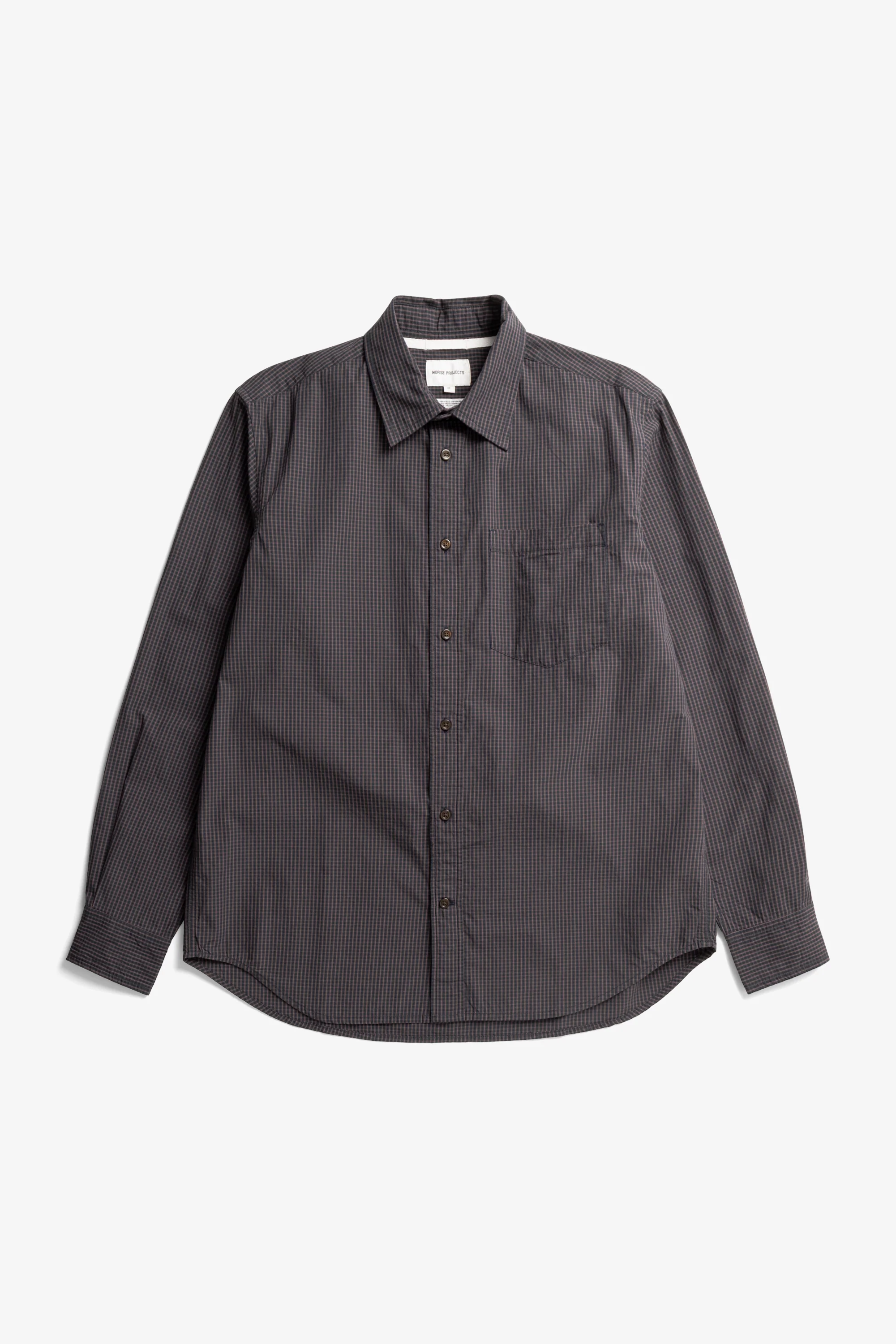 Kongshoved Poplin Mini Check Shirt - Image 6