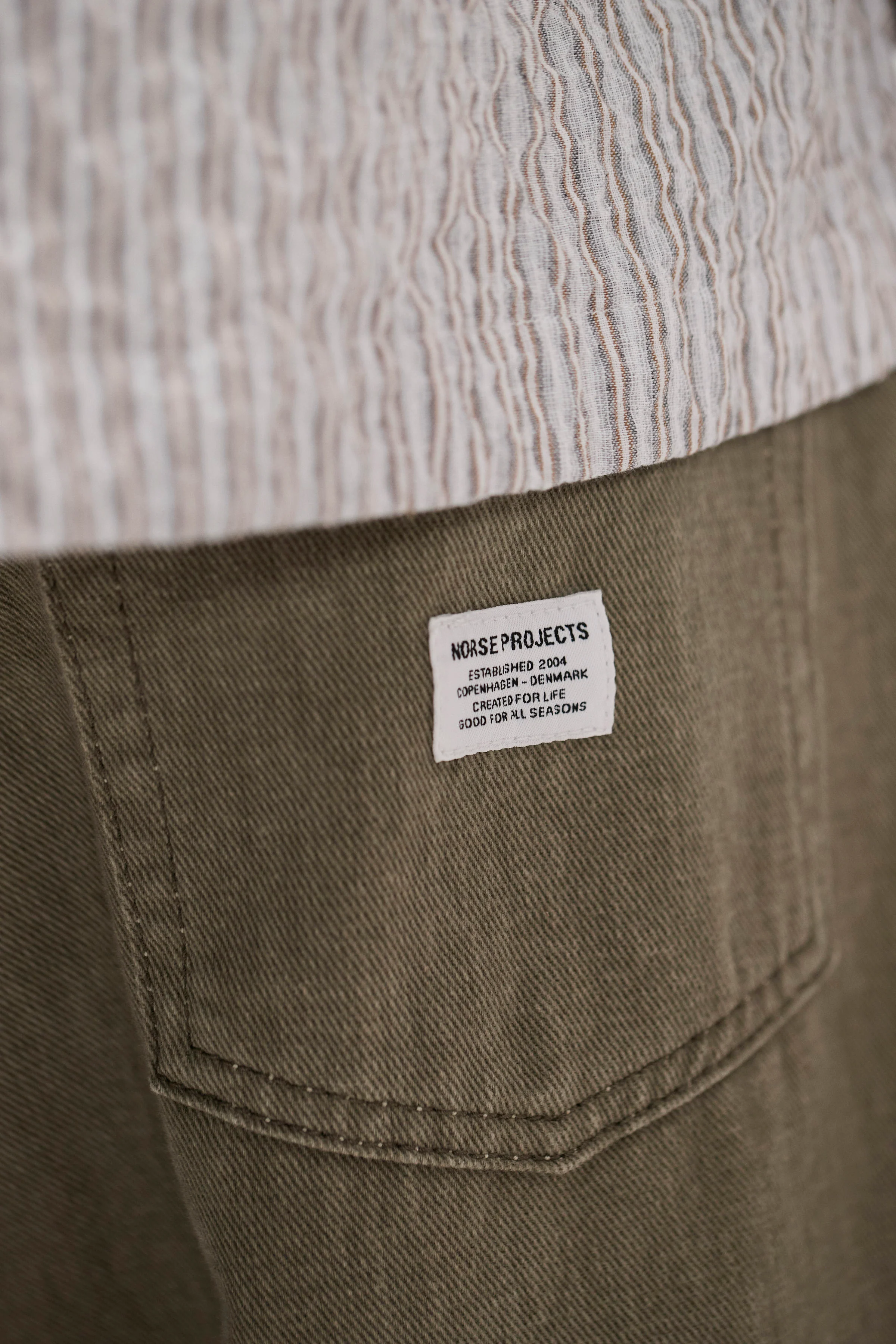 Korshavn Relaxed 5 Pocket Resist Dyed Twill Short - Image 5