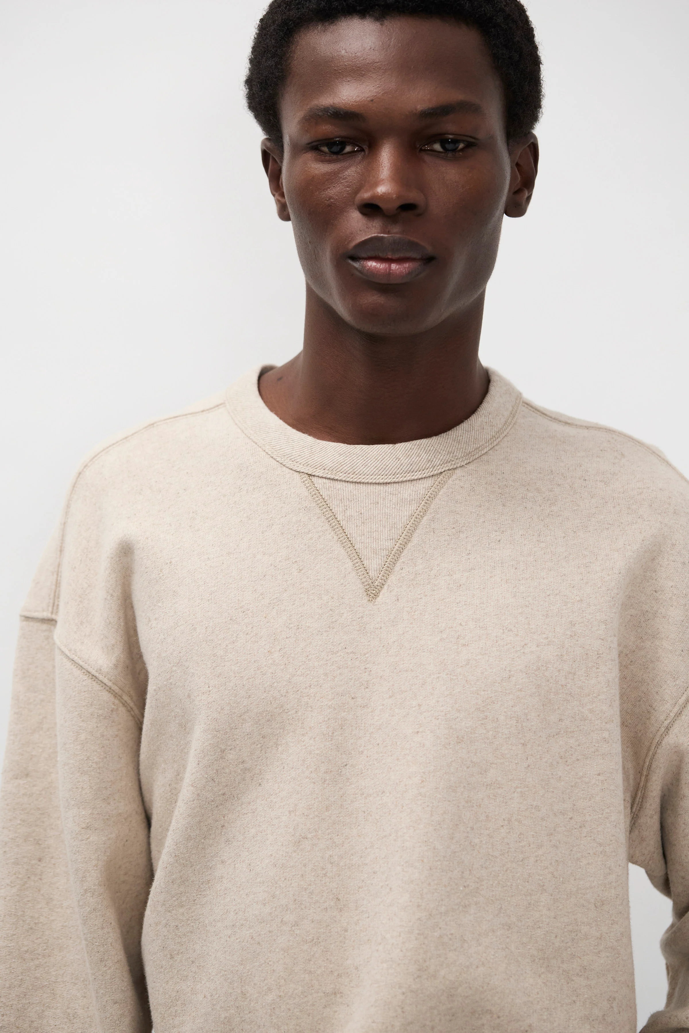 Kulhuse Cotton Linen Loopback Sweatshirt - Image 3