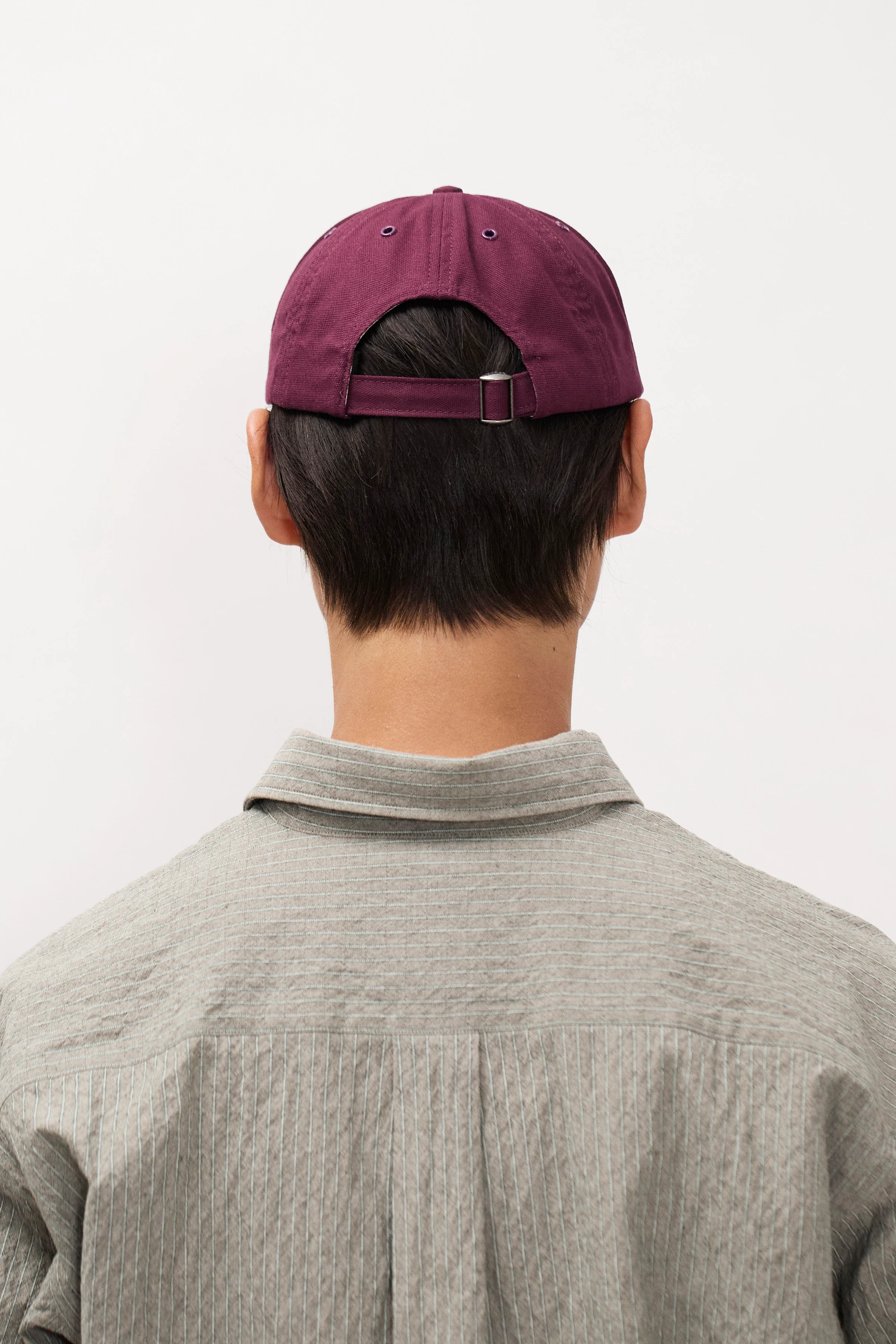 Light Canvas Felt N 8 Panel Cap - Image 3