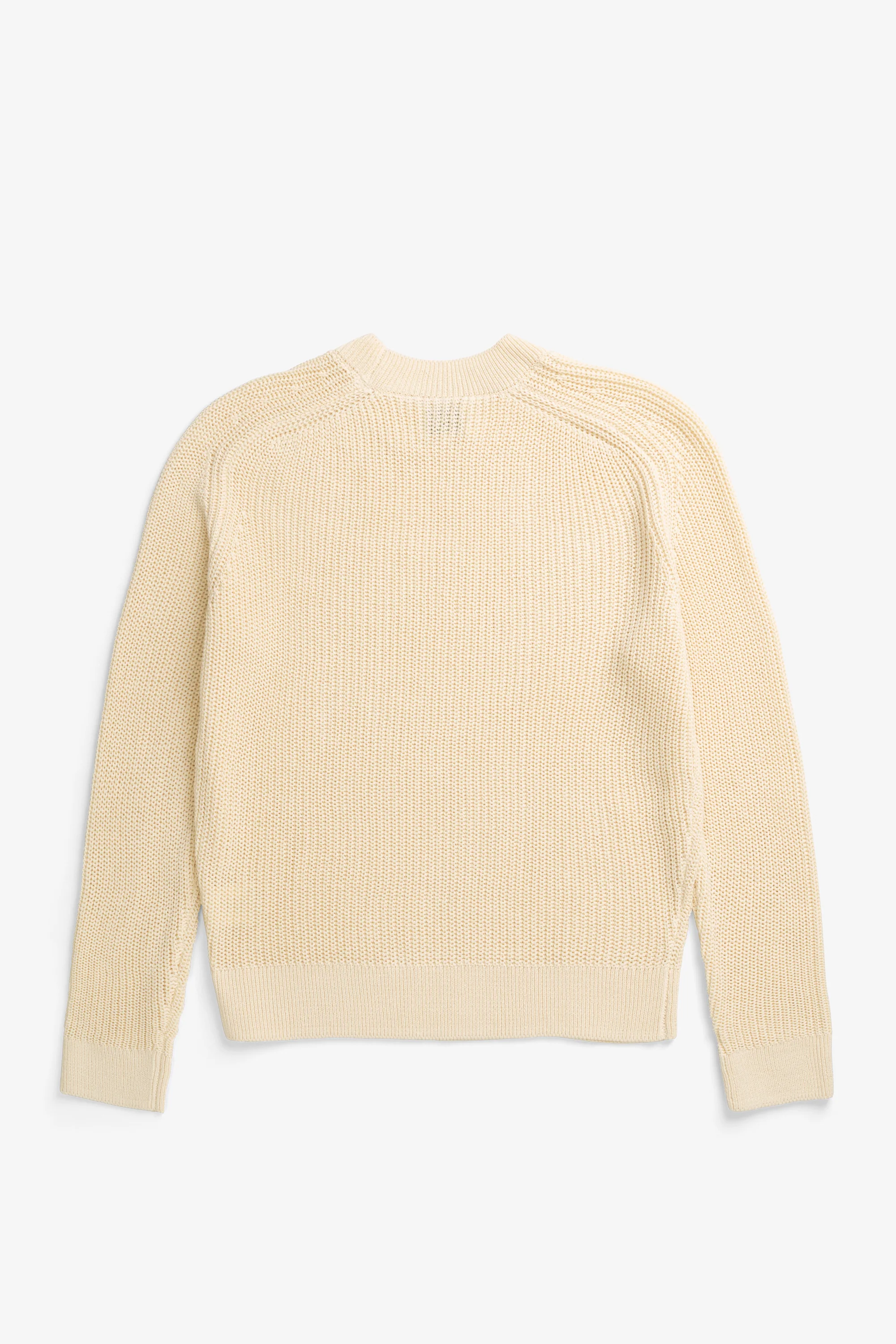 Limfjorden Cotton Paper Saddle Fishermen Sweater - Image 6