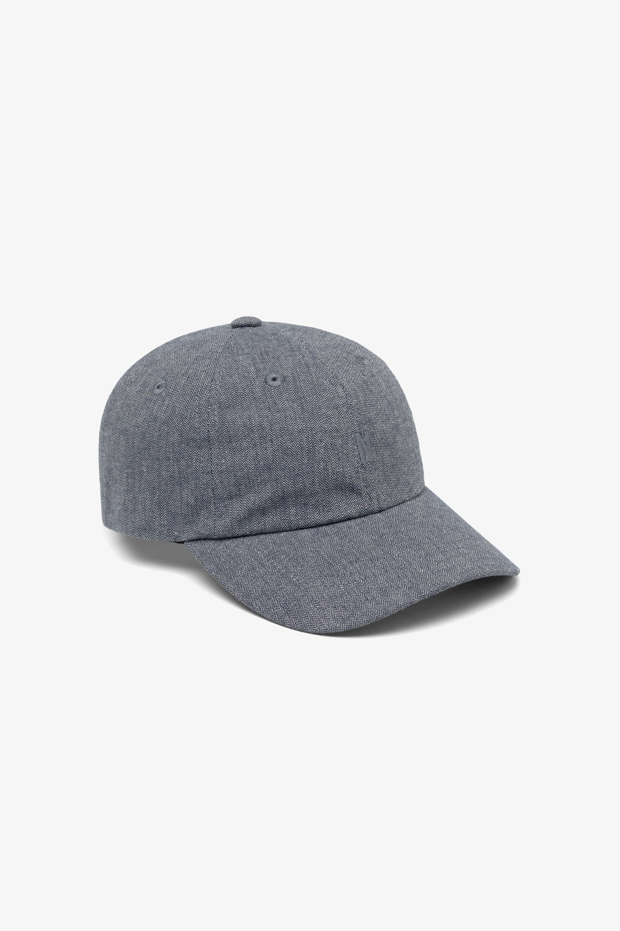 Mini Herringbone Twill 6-Panel Cap - Image 4