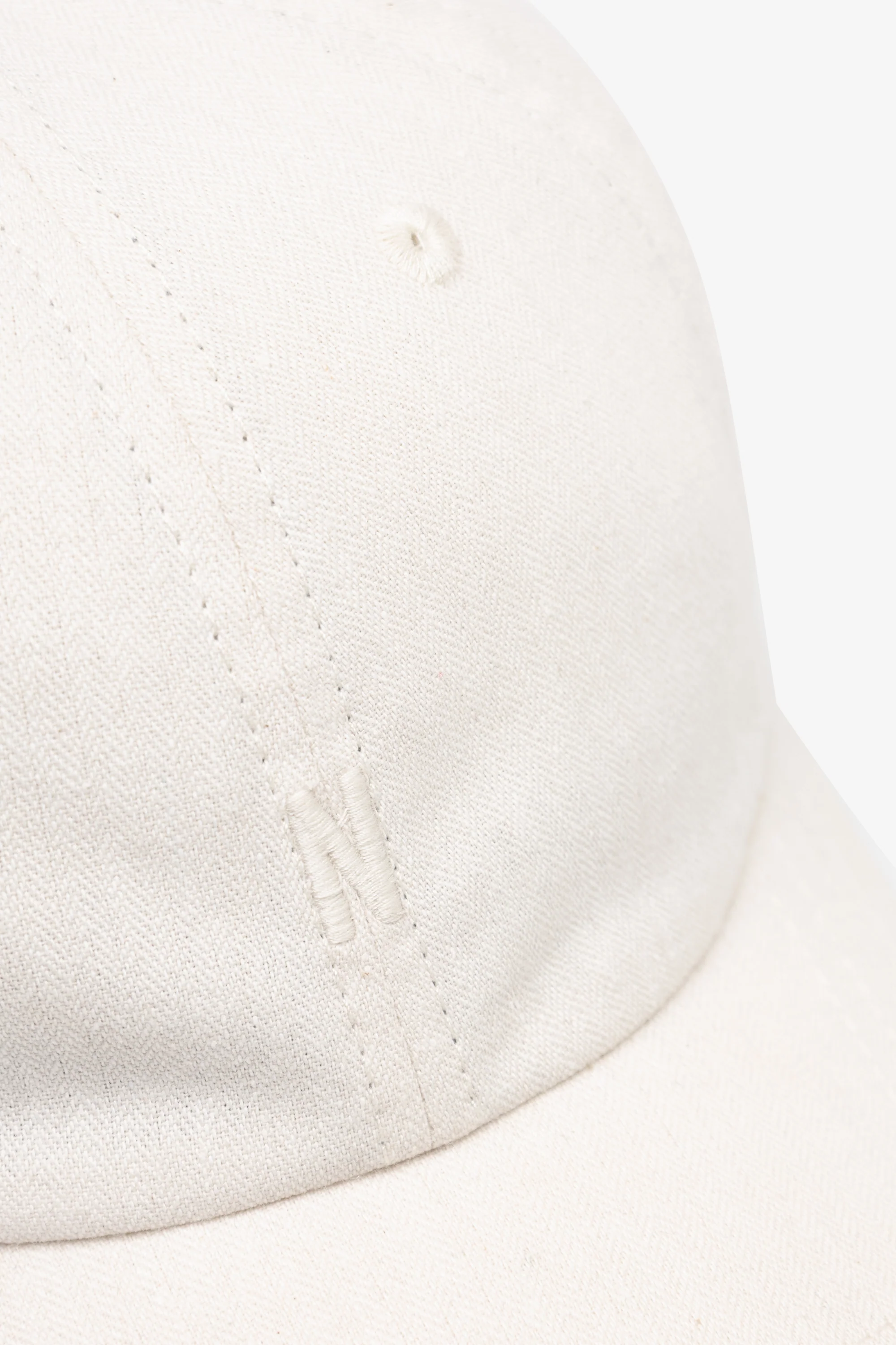 Mini Herringbone Twill 6-Panel Cap - Image 3