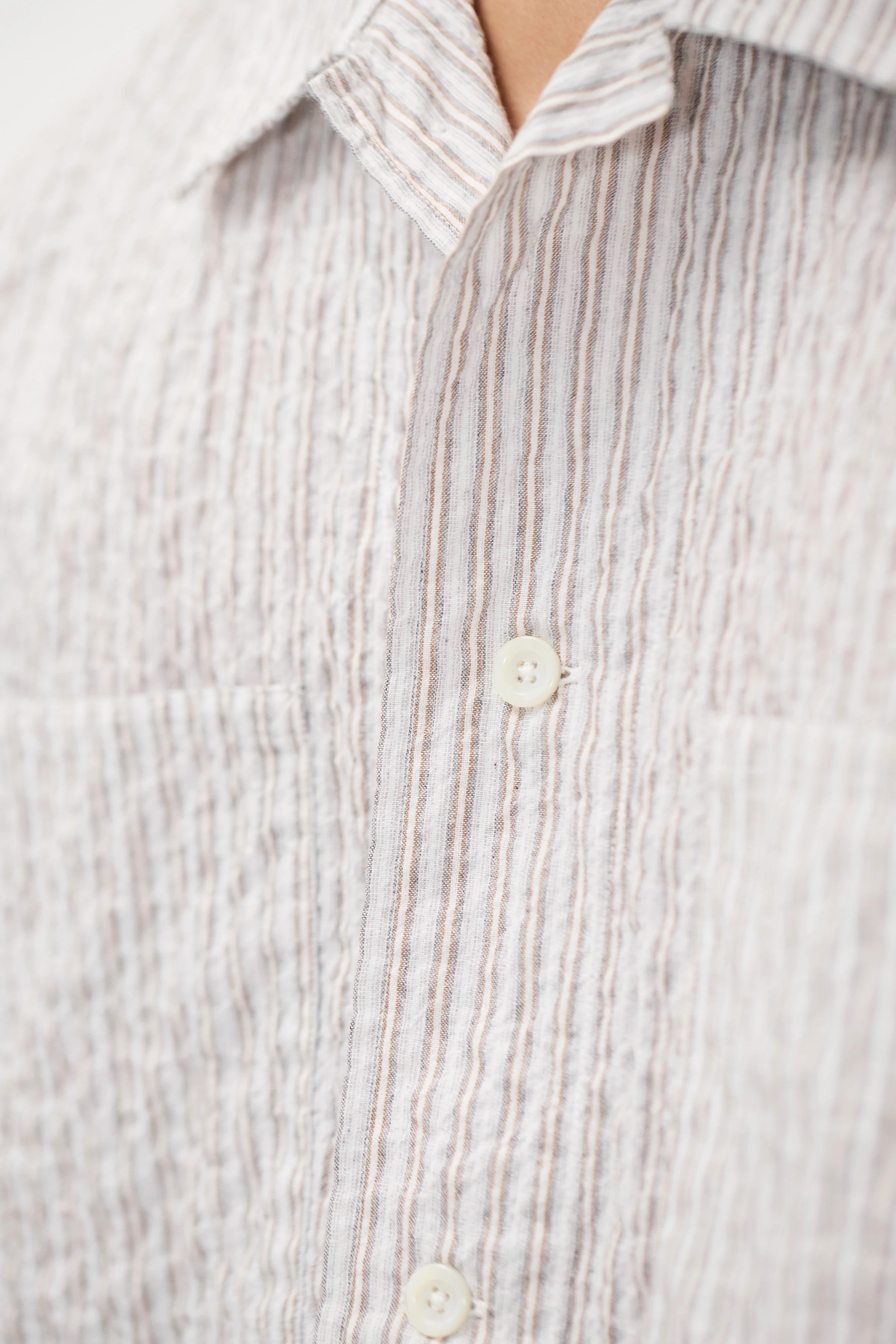 Mols Striped SS Camp Shirt - Image 4