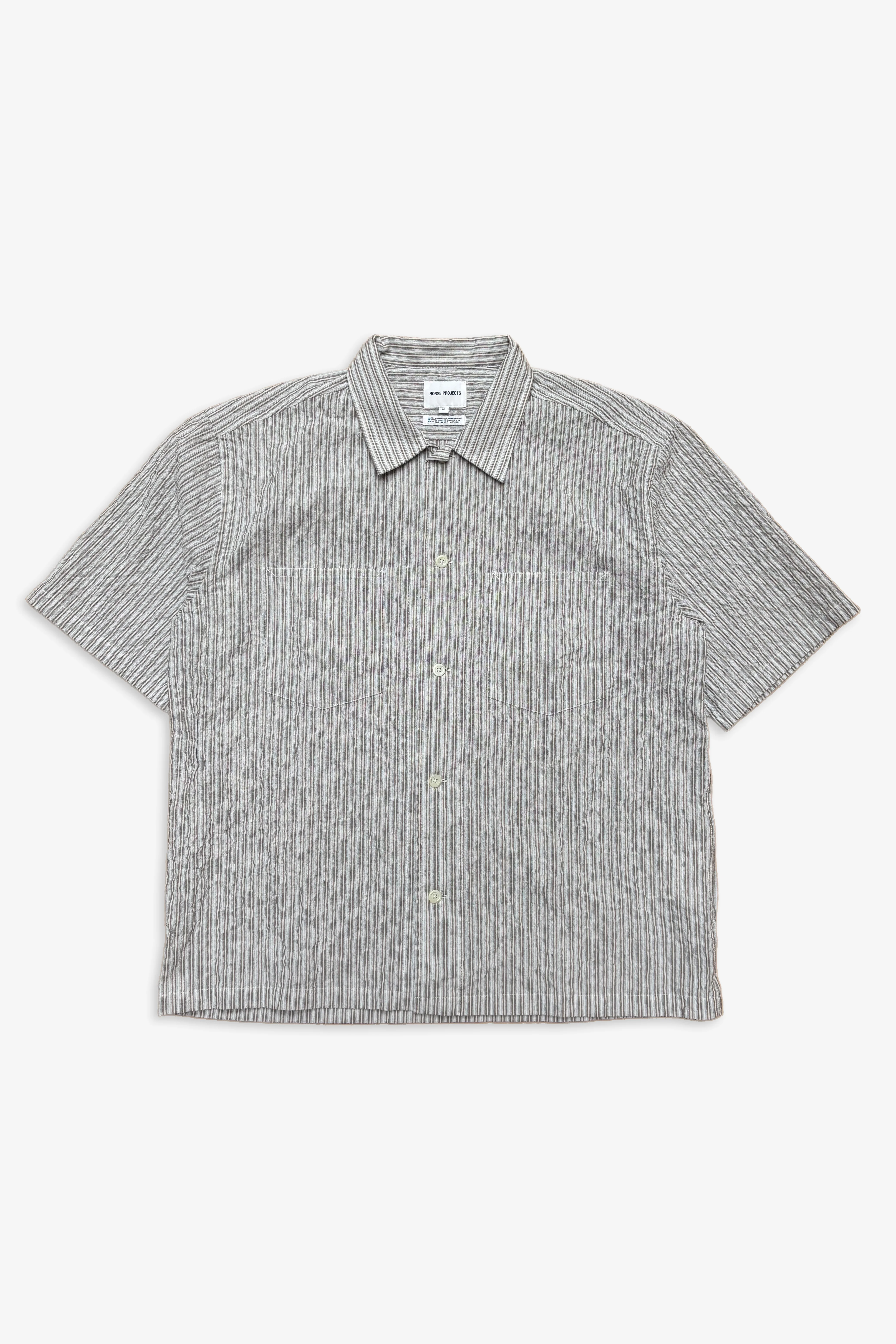 Mols Striped SS Camp Shirt - Image 5