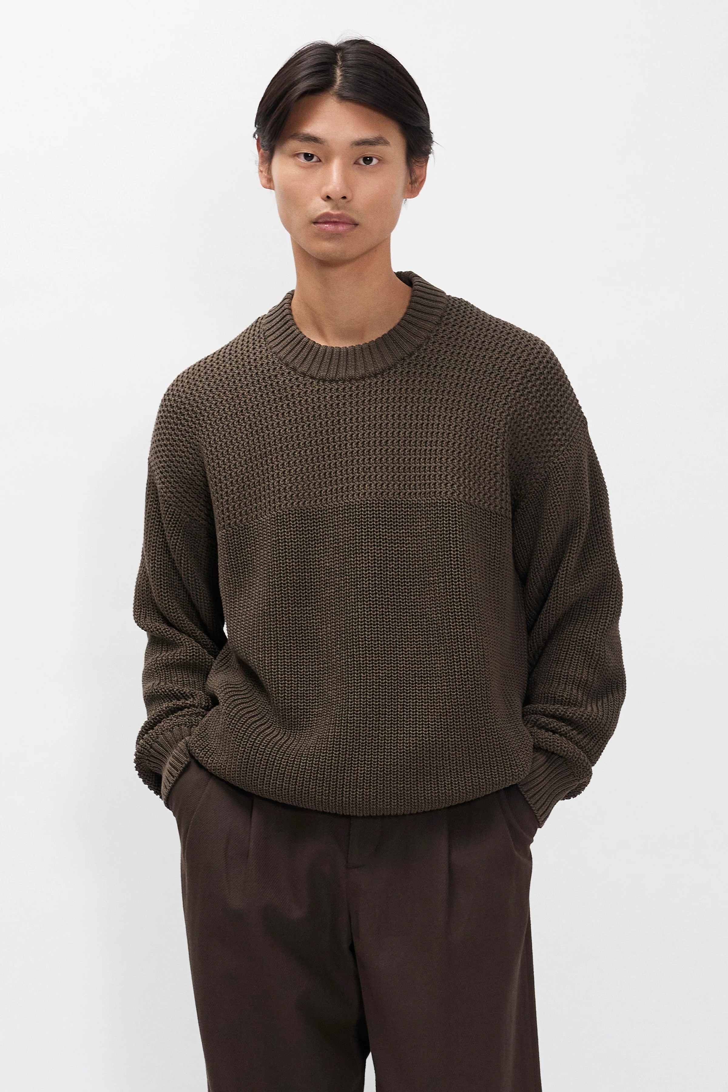 Nordhavn Racked Cotton Sweater