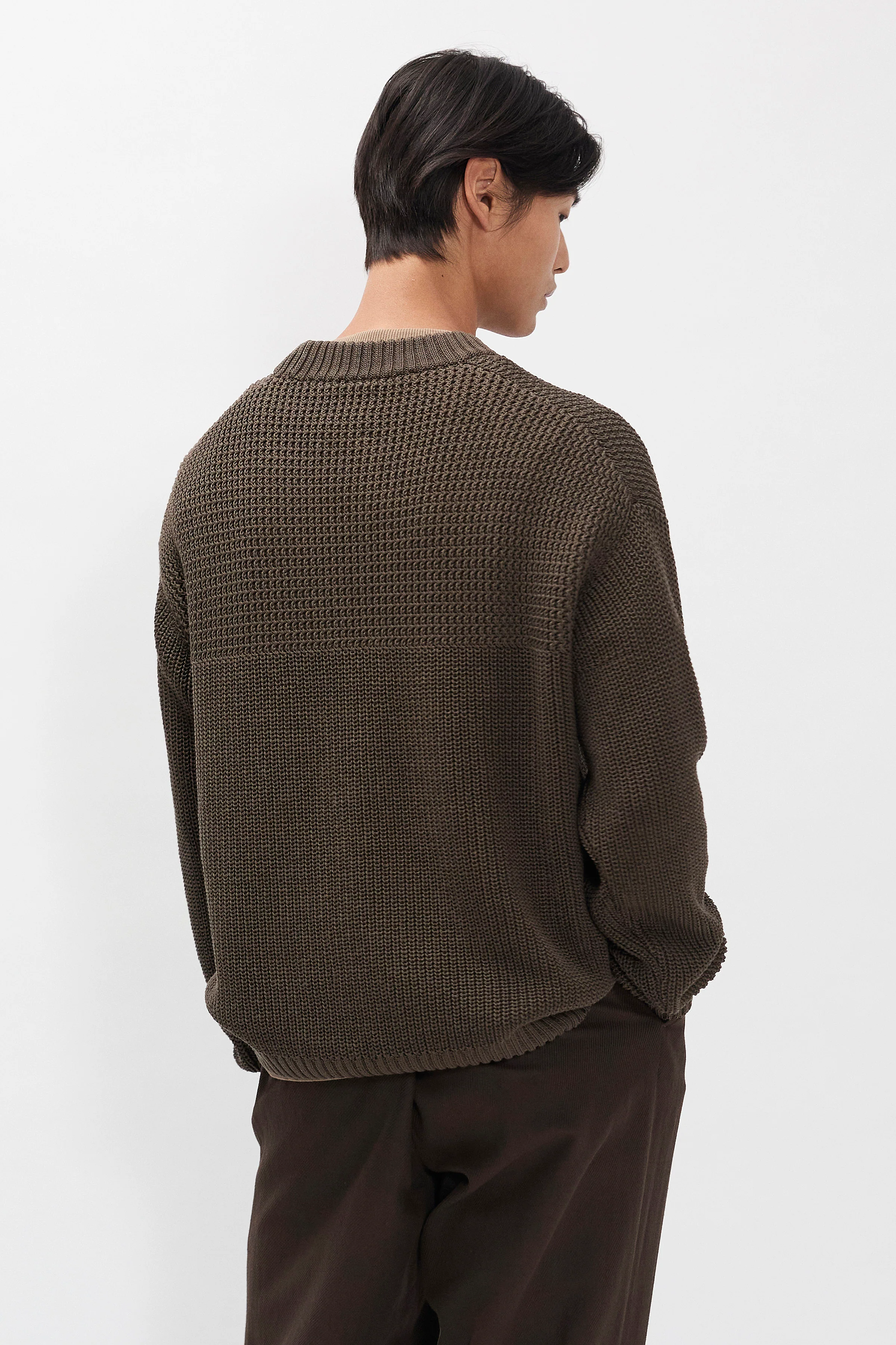 Nordhavn Racked Cotton Sweater - Image 2