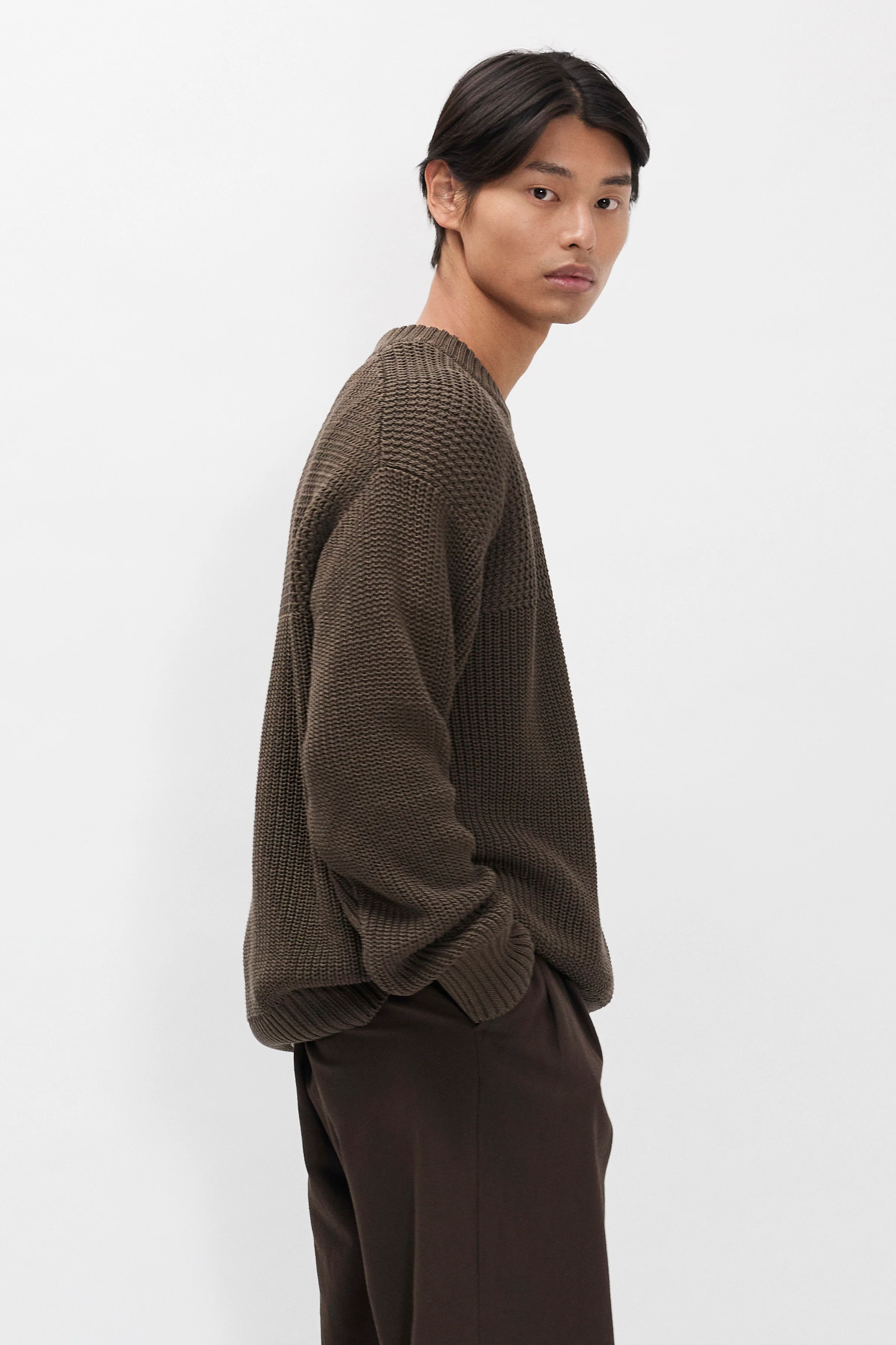 Nordhavn Racked Cotton Sweater - Image 3