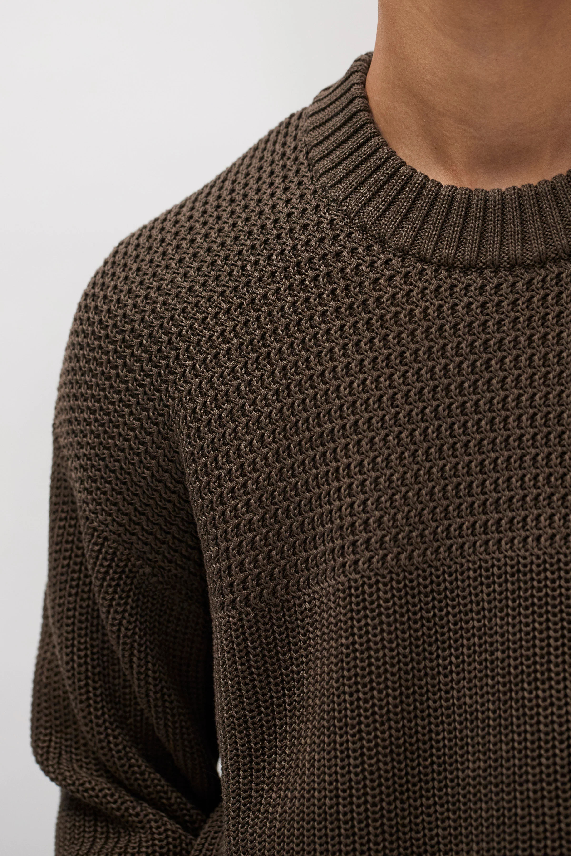 Nordhavn Racked Cotton Sweater - Image 4