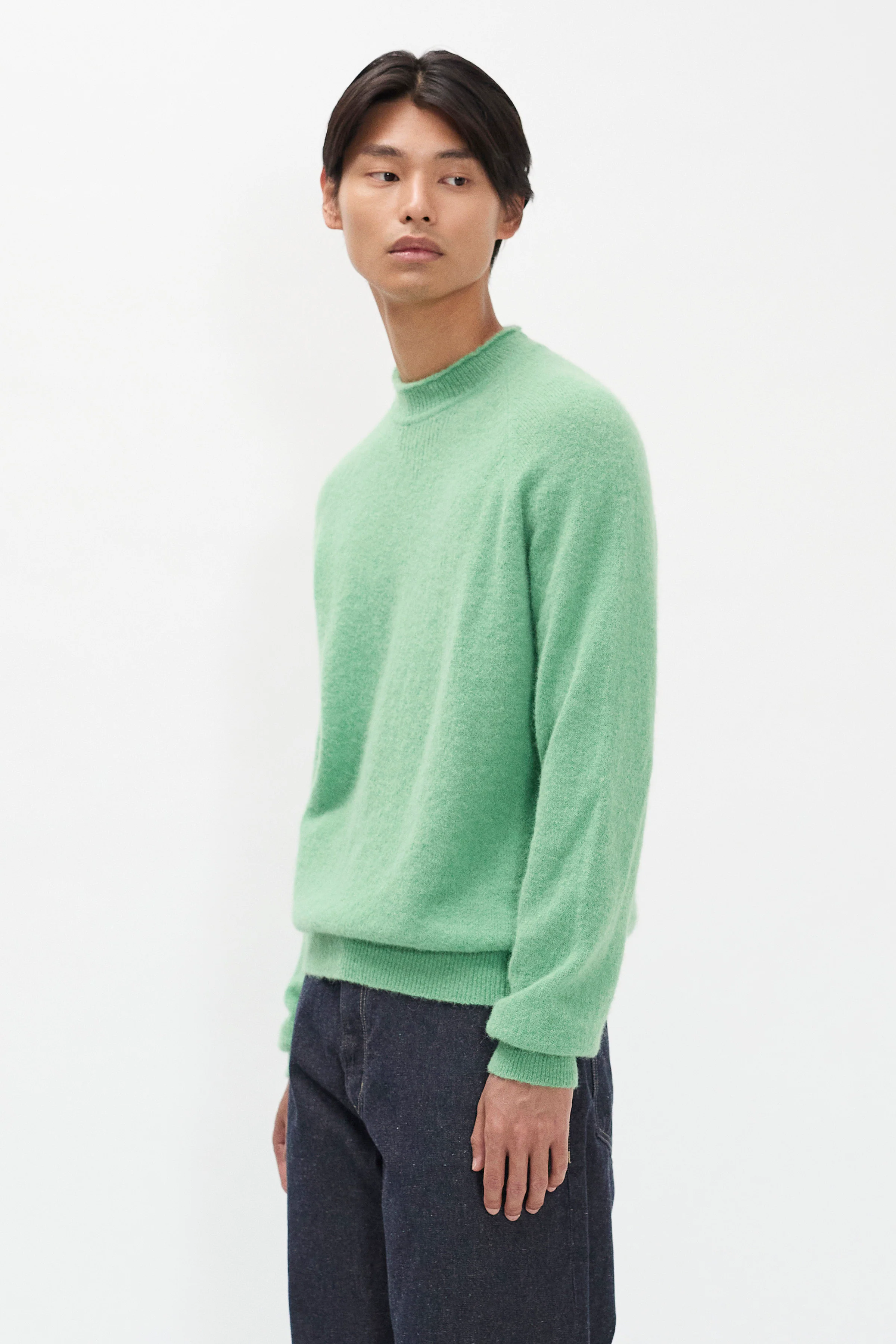 Nordmarka Wide Broken Twill Cotton Linen Denim - Image 3