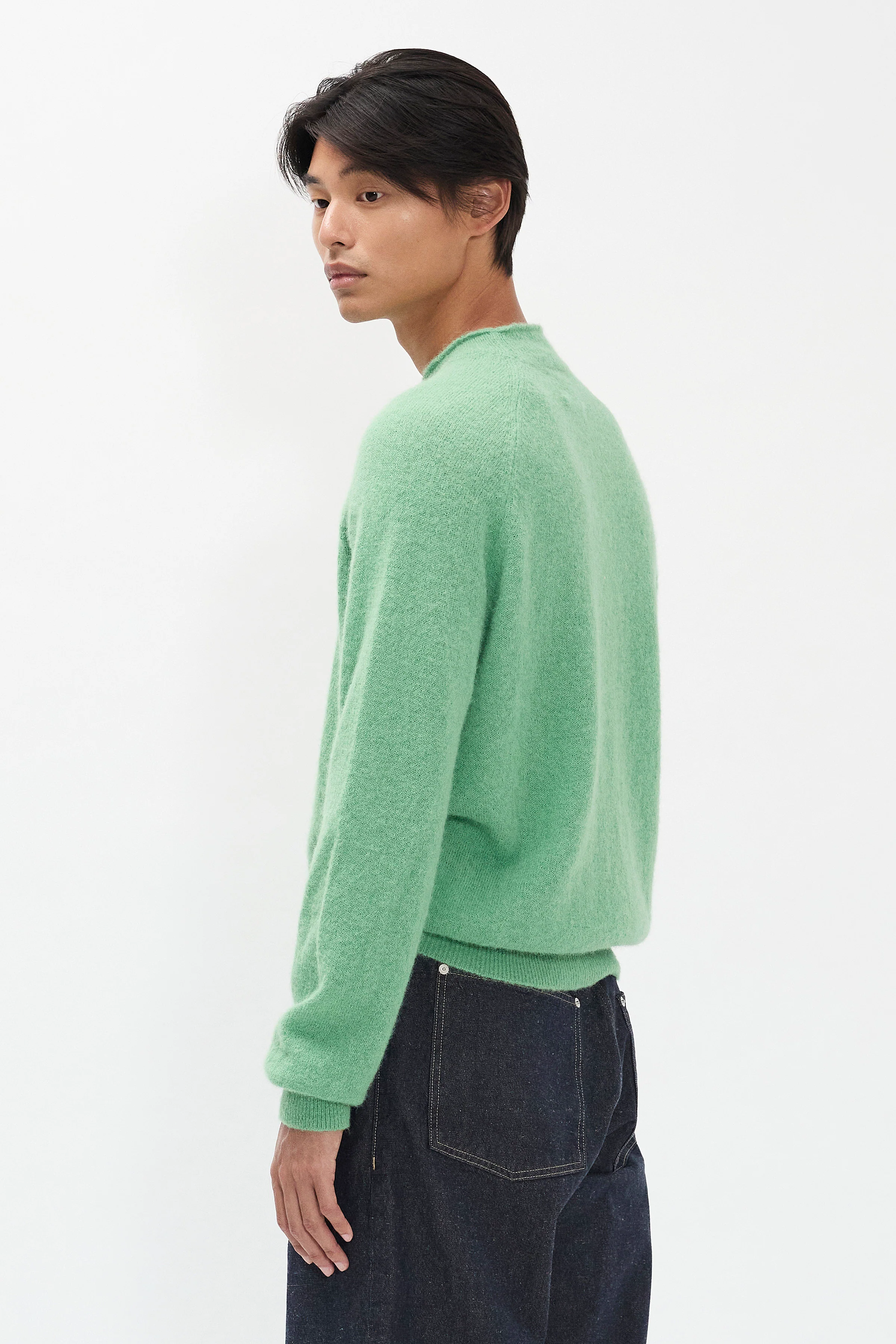Nordmarka Wide Broken Twill Cotton Linen Denim - Image 4