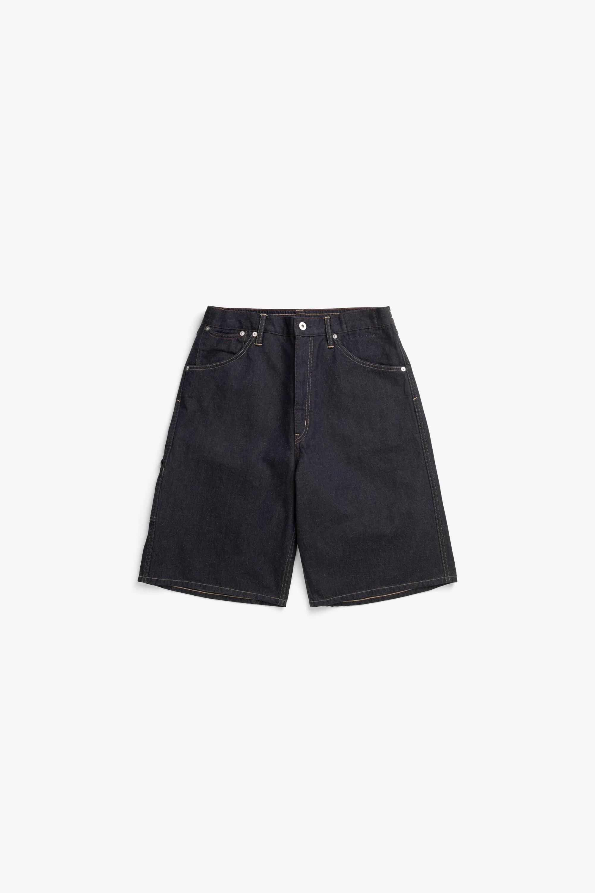 Nordtorp Broken Twill Cotton Linen Denim Short - Image 3