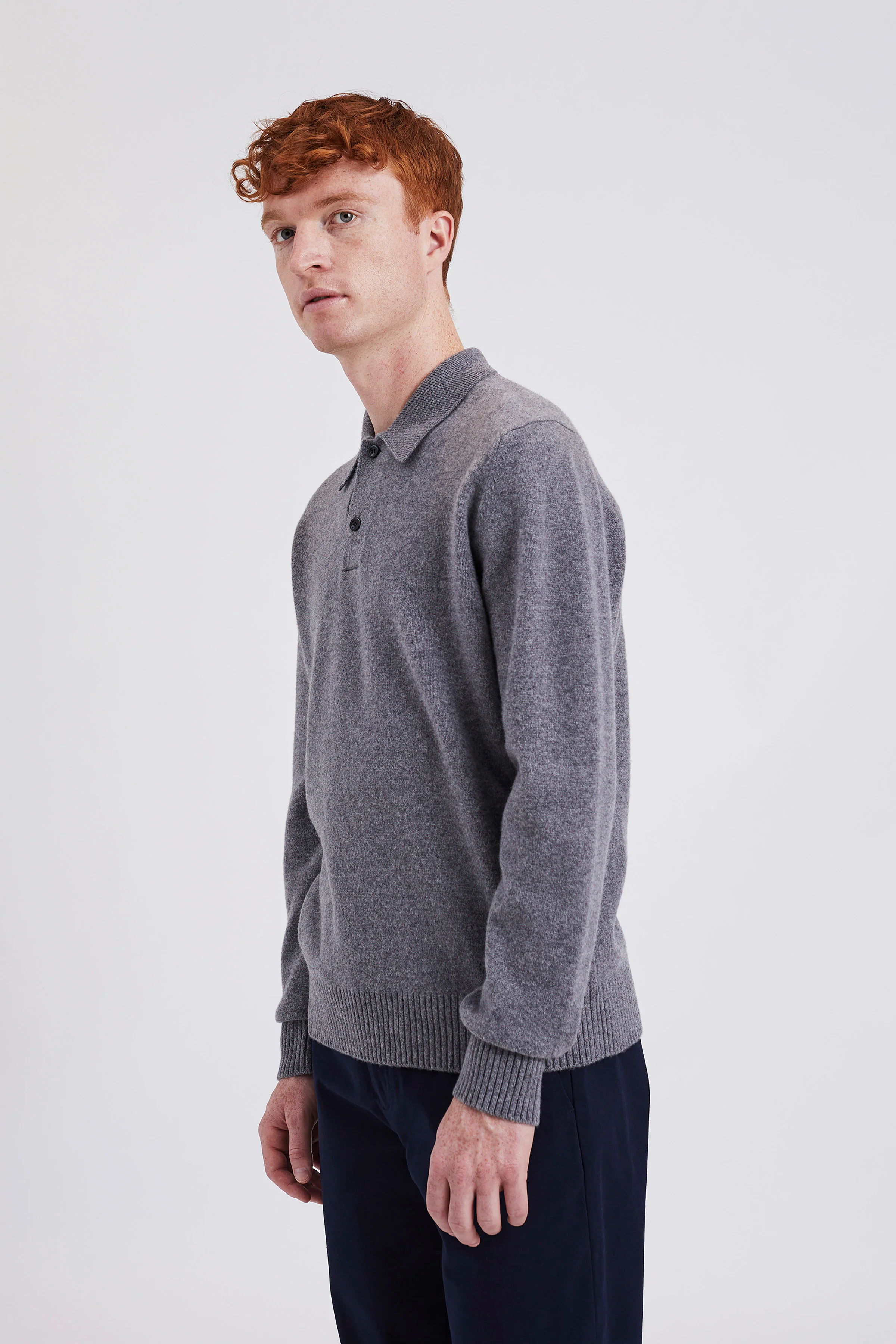 Norse Standard Merino Lambswool Polo - Image 2