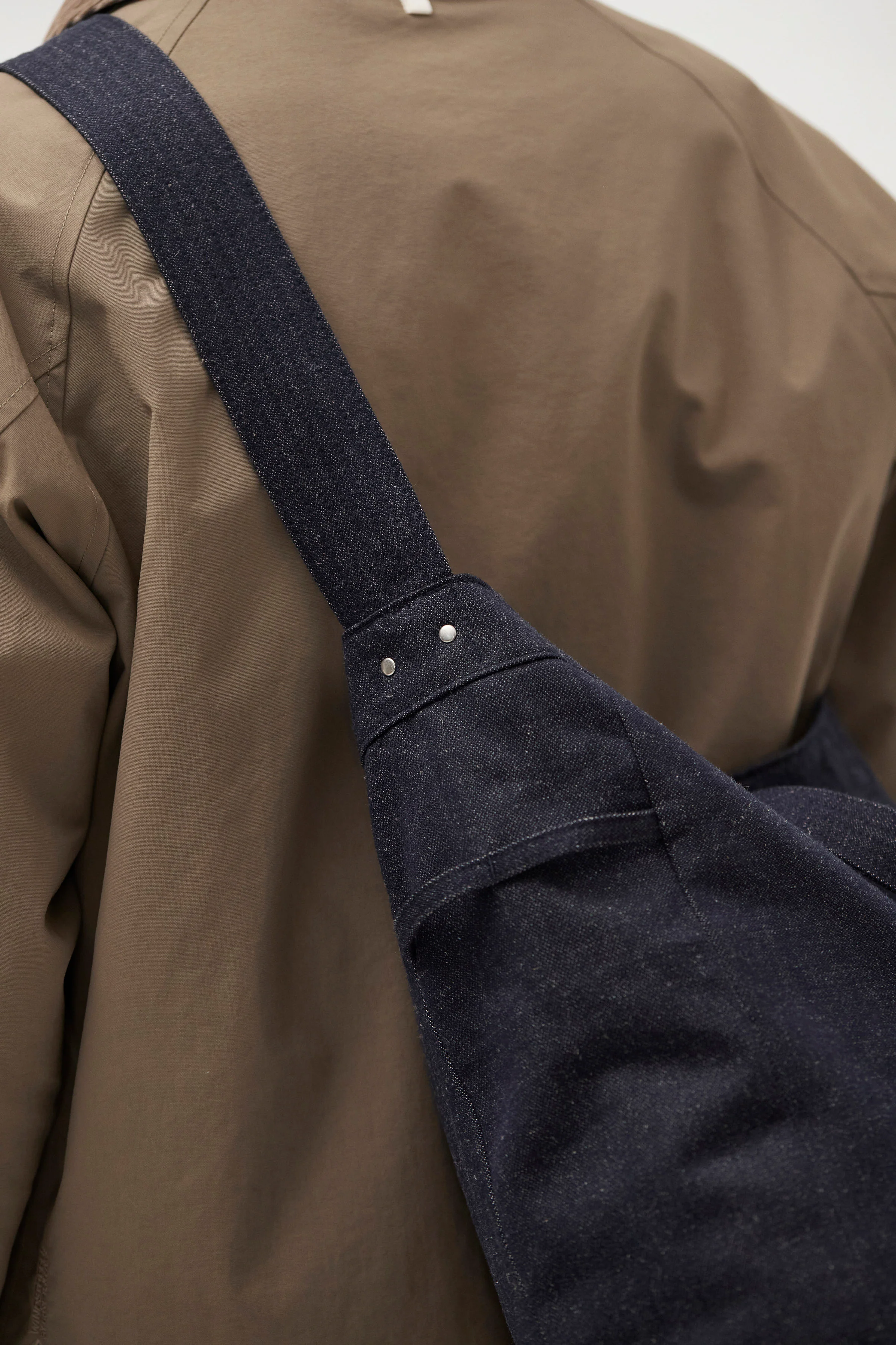Pligt Broken Twill Cotton Linen Denim Tote - Image 5
